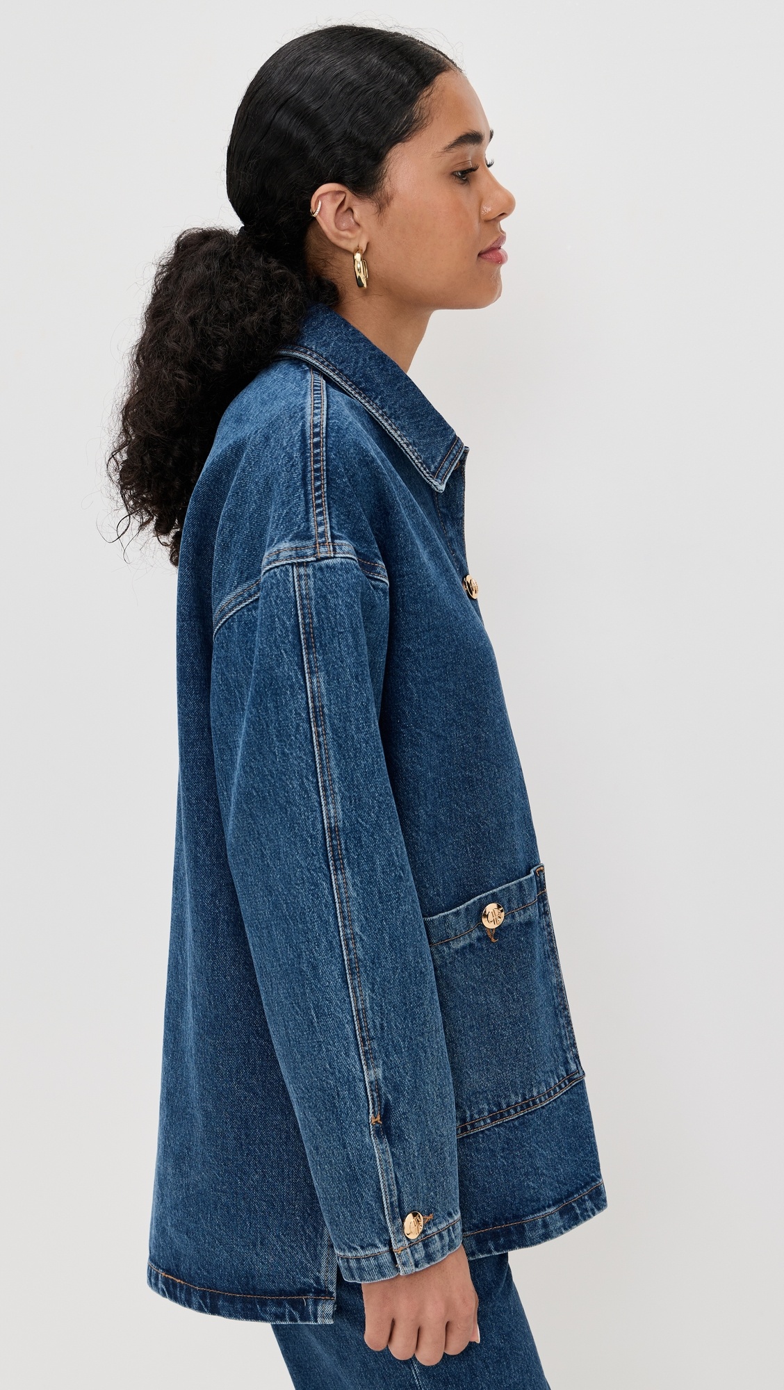 Luca Clean Indigo Denim Jacket - 3