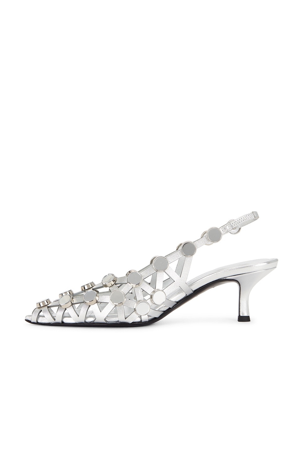 Grid Slingback Pump - 5