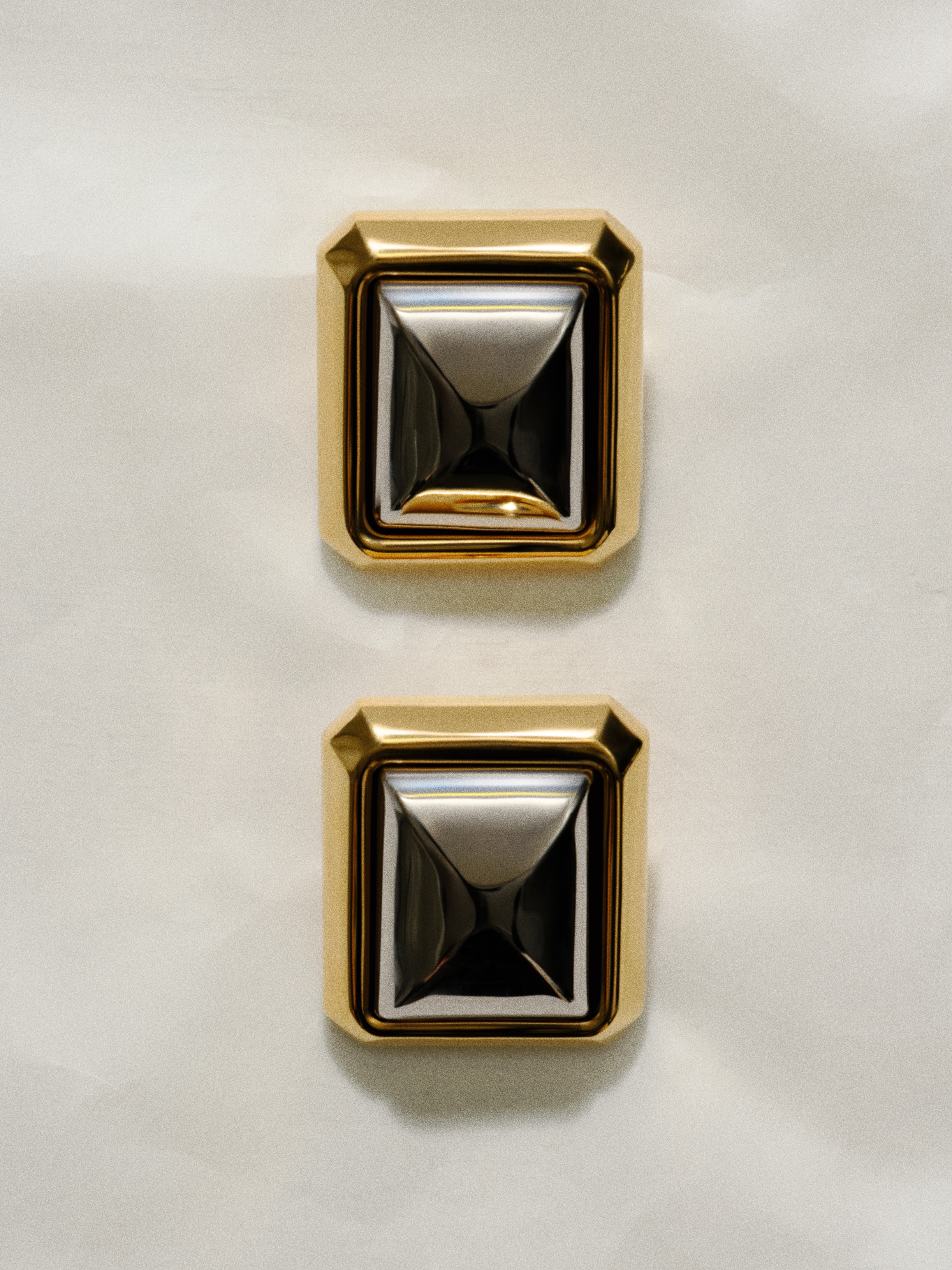 The Carré drop earrings - 4