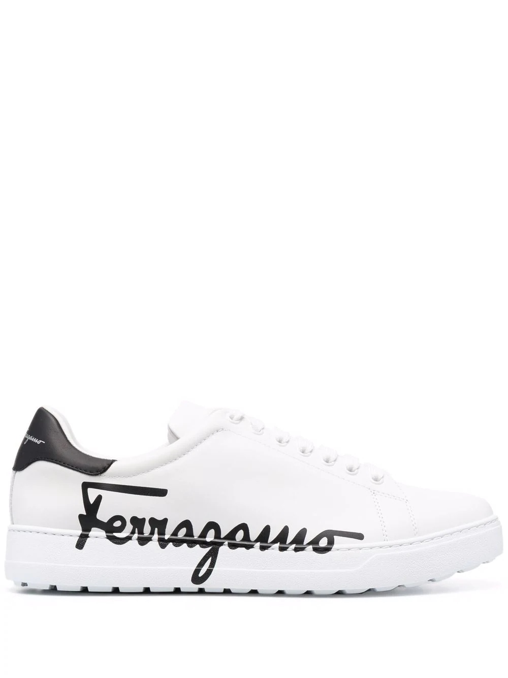 logo-print low-top sneakers - 1