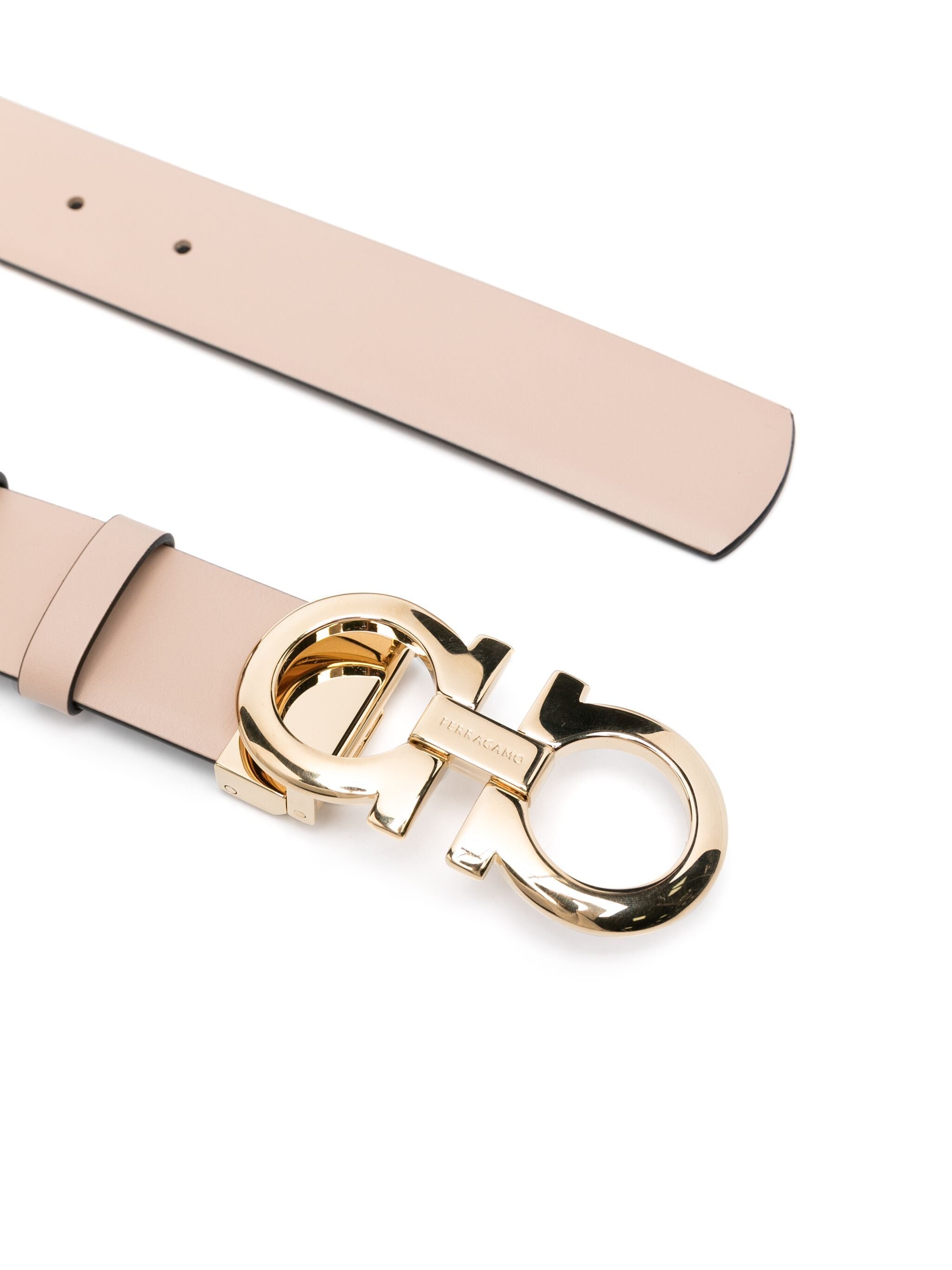 Gancini Reversible Leather Belt - 2