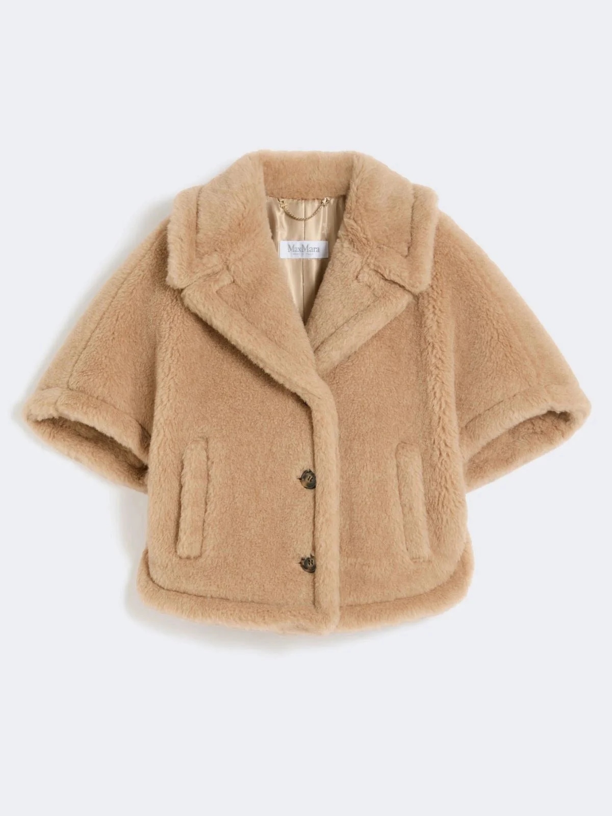 Max Mara Mixed Wool Jacket With Shorts Sleeves - 1