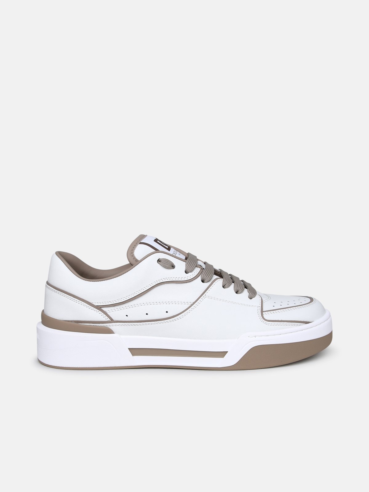 New Roma white leather sneakers - 1