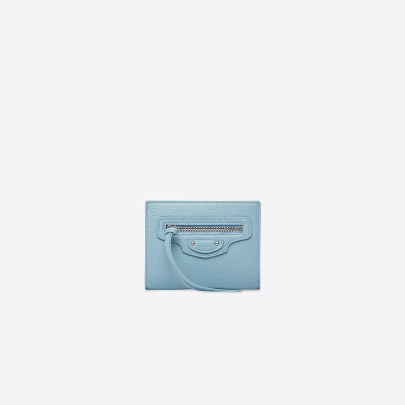 Women's Neo Classic Bilfold Compact Wallet  in Blue 1