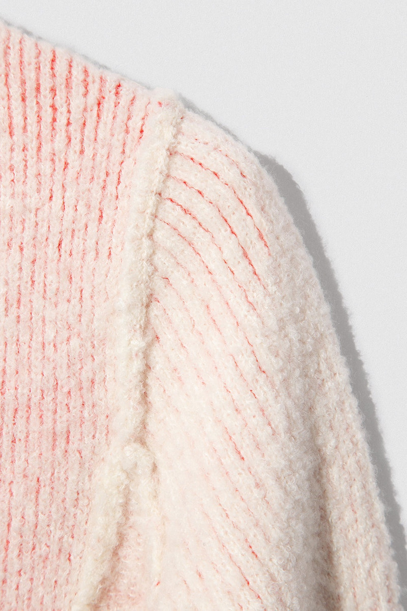 REX CARDIGAN PARCHMENT BOUCLE 3