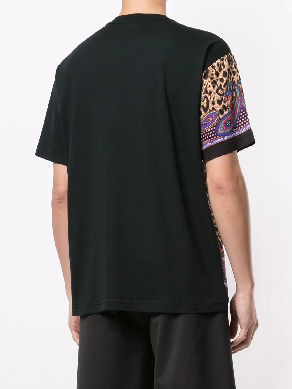 Paisley Leopard-print cotton T-shirt - 4