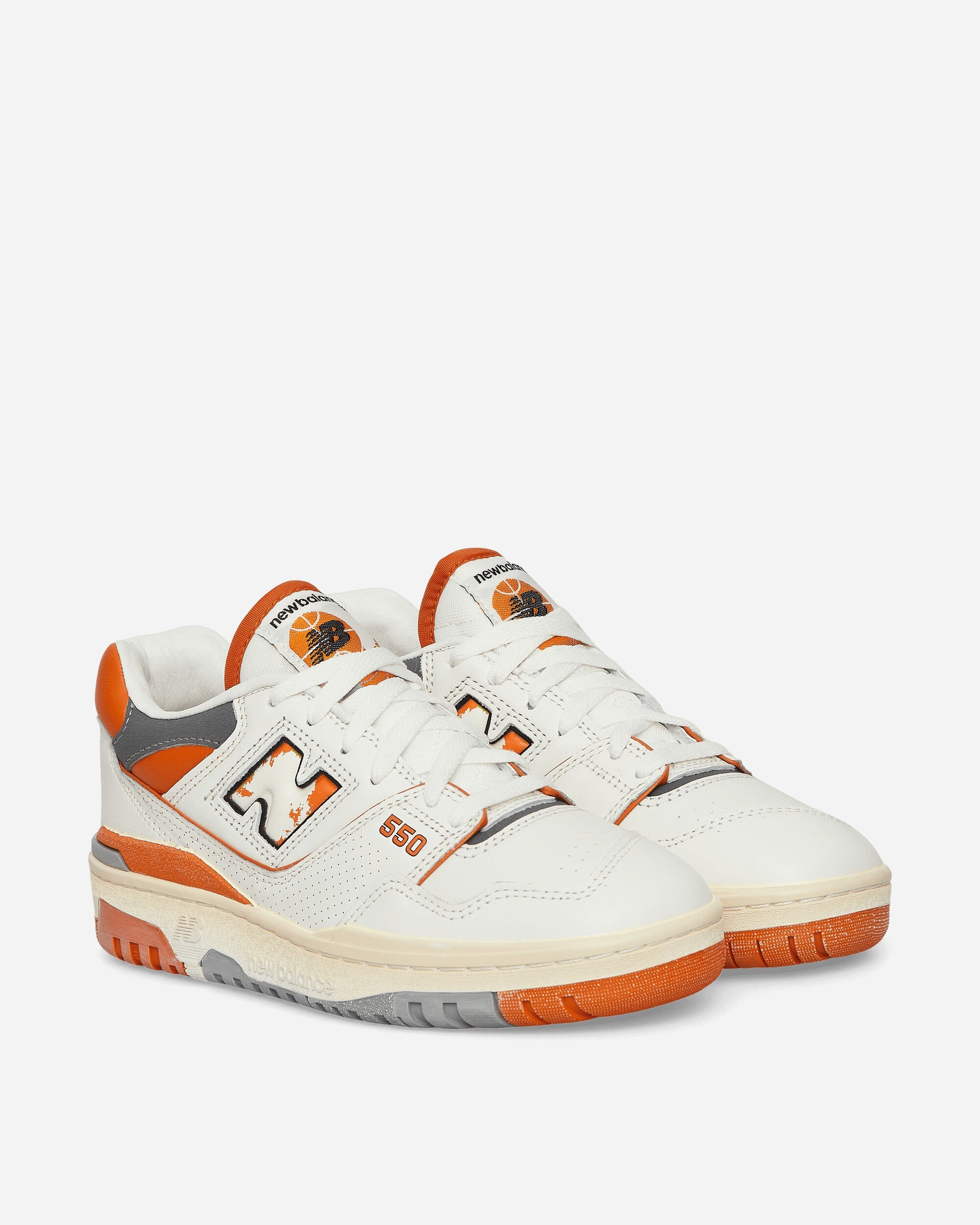 550 Sneakers Sea Salt / Orange - 2