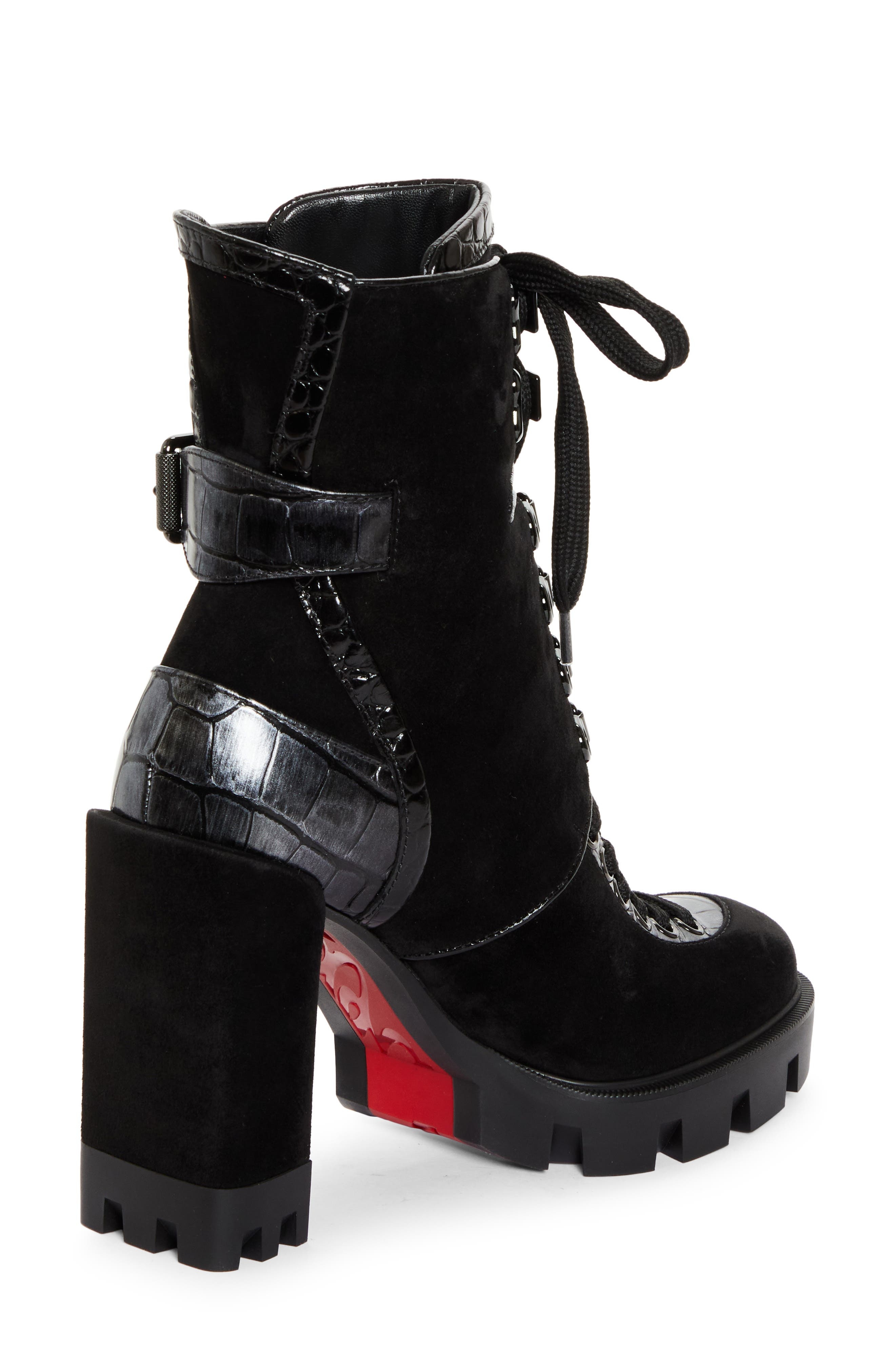 Christian Louboutin Macademia Bootie in Black at Nordstrom - 2