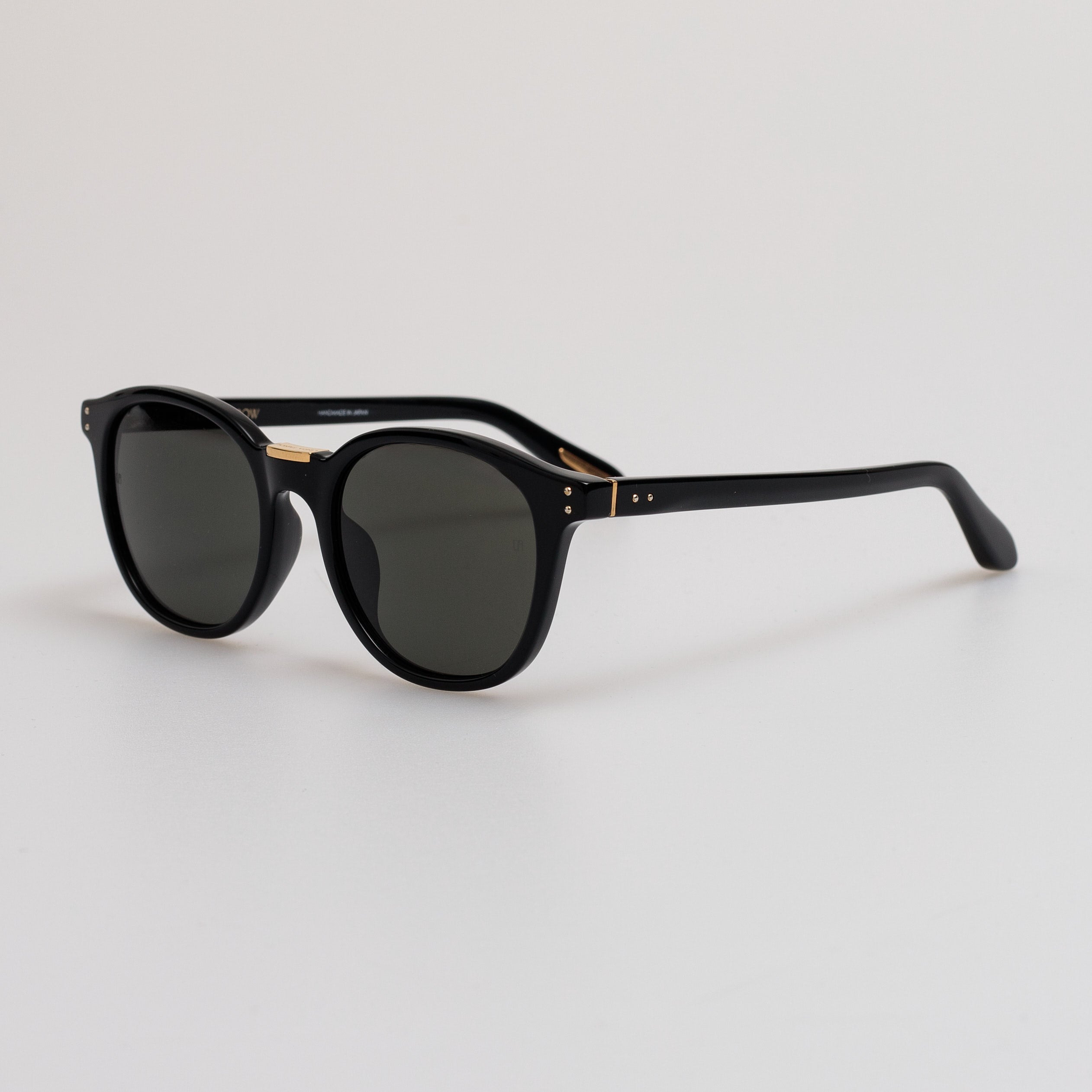 POWELL D-FRAME SUNGLASSES IN BLACK - 3