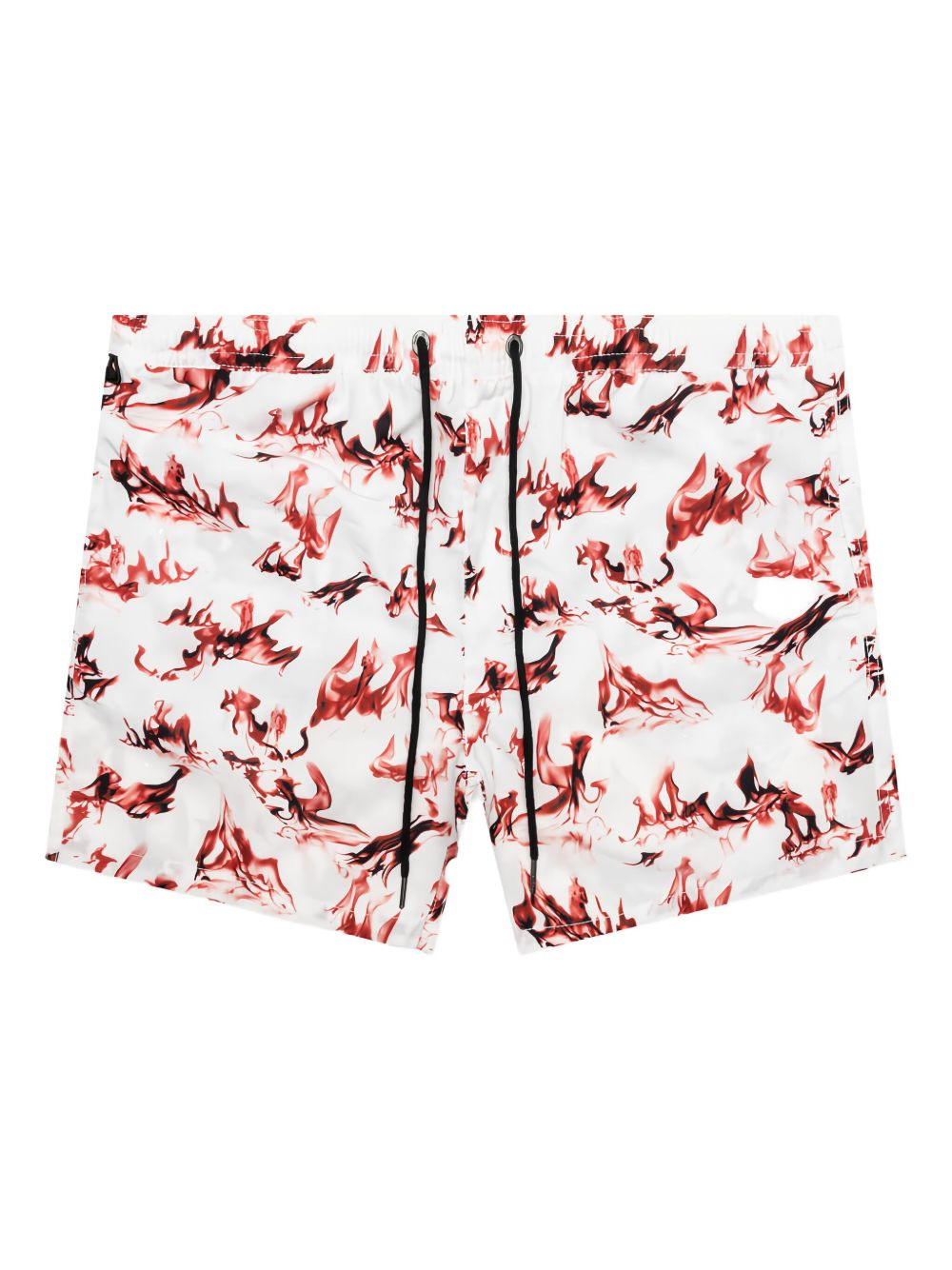 Burnt Board-print drawstring shorts - 2