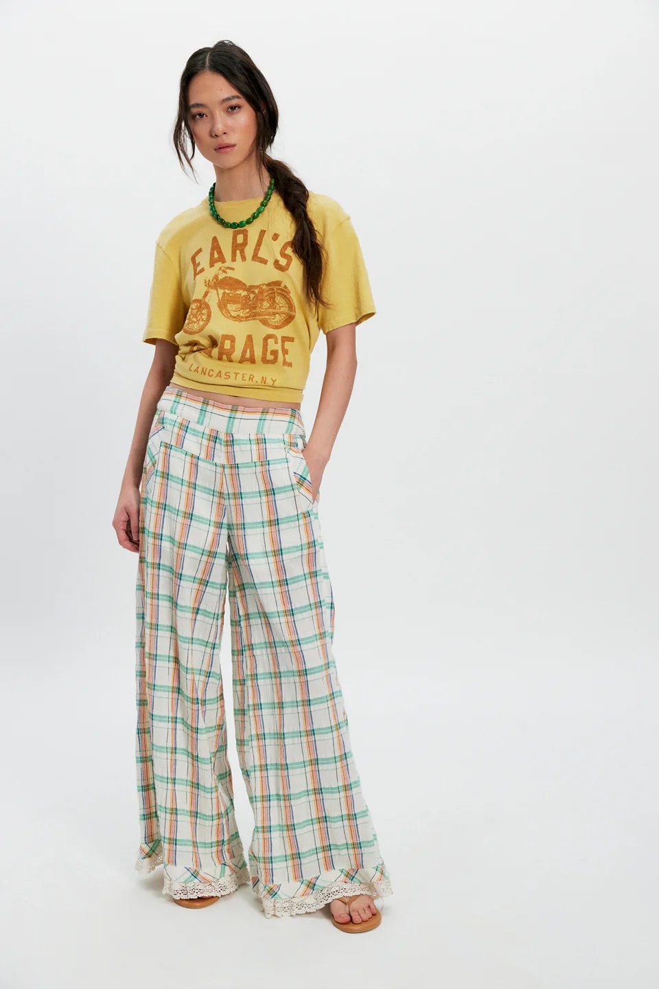 Hourglass Wide-Leg Pull-On Pants - 1
