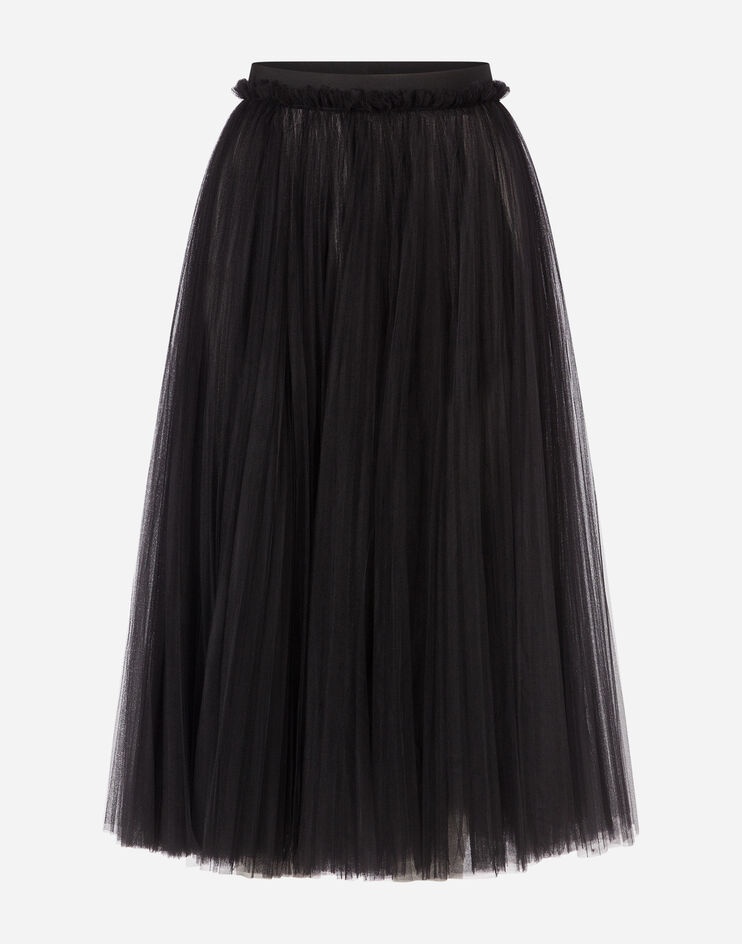 Tulle longuette skirt - 3