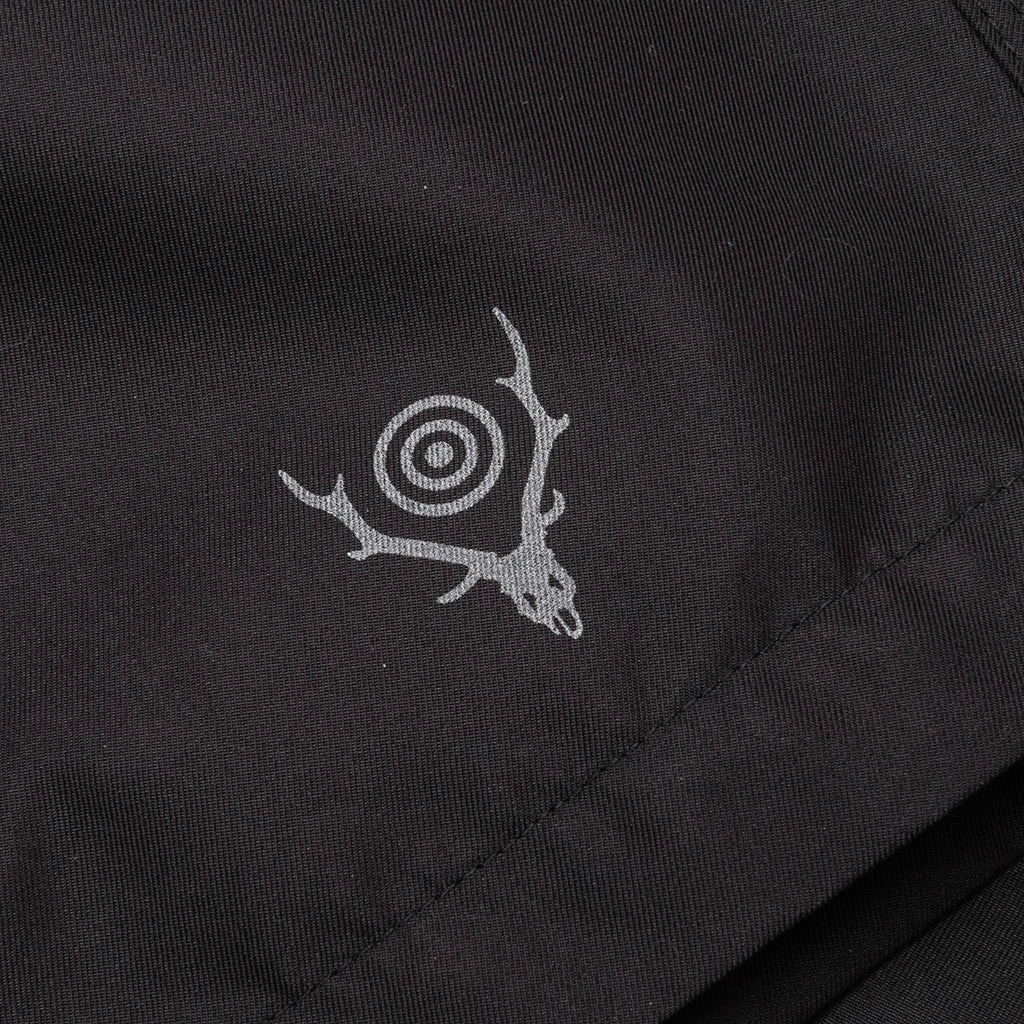 C/PE TWILL BELTED C.S.SHORT - BLACK - 5