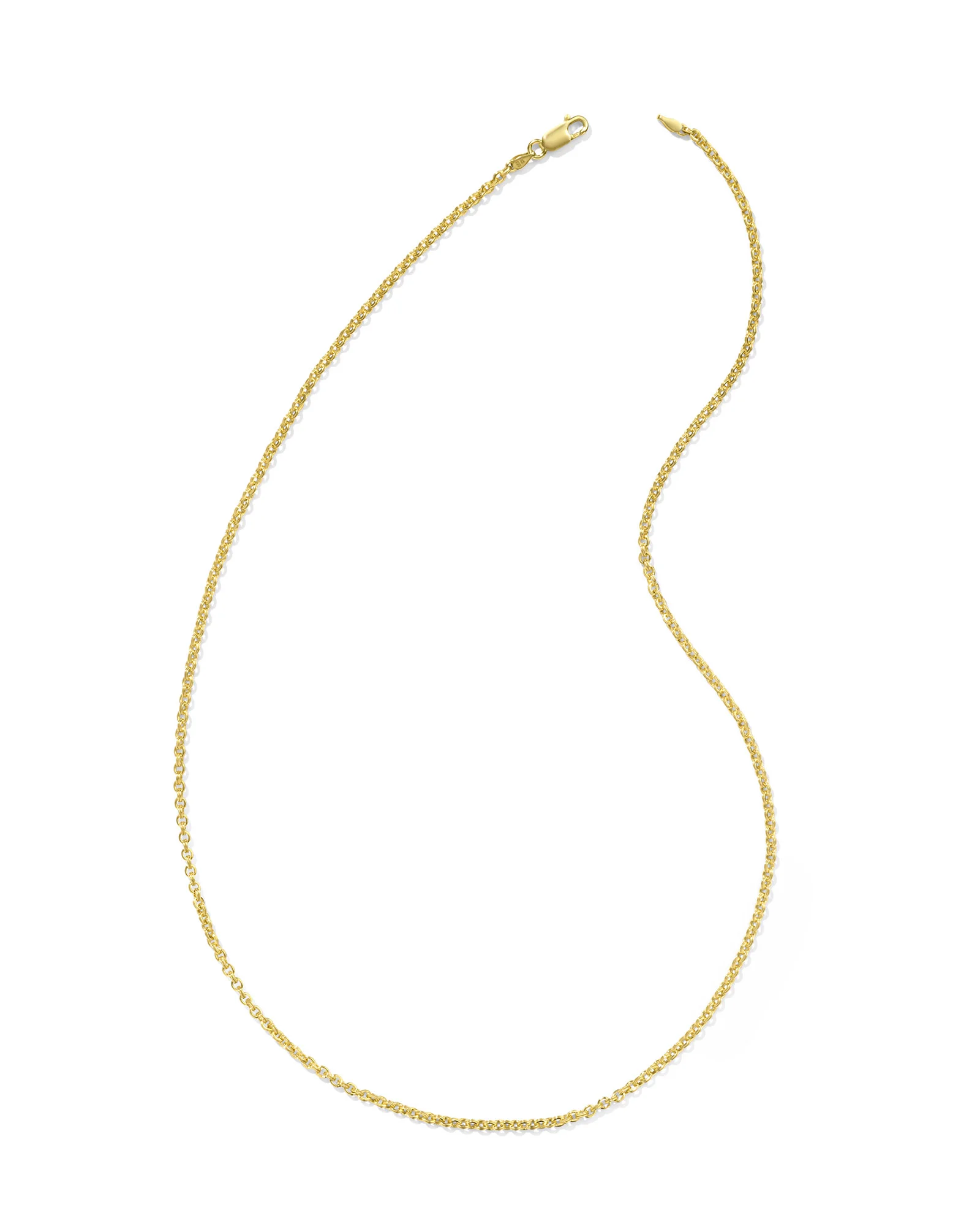Axel 22" Chain Necklace in 18k Gold Vermeil - 1