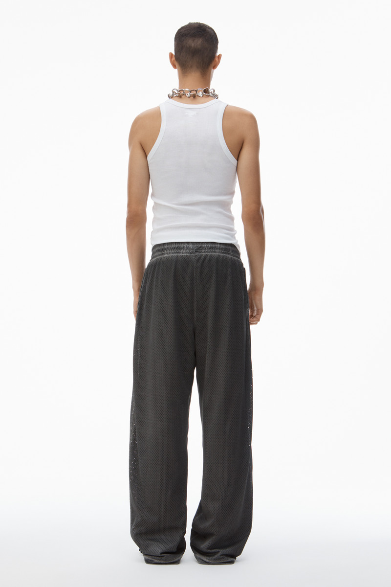 Track Pant in Perforated Mesh 4