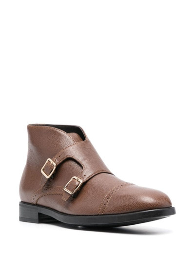 TOM FORD double-buckle monk shoes outlook