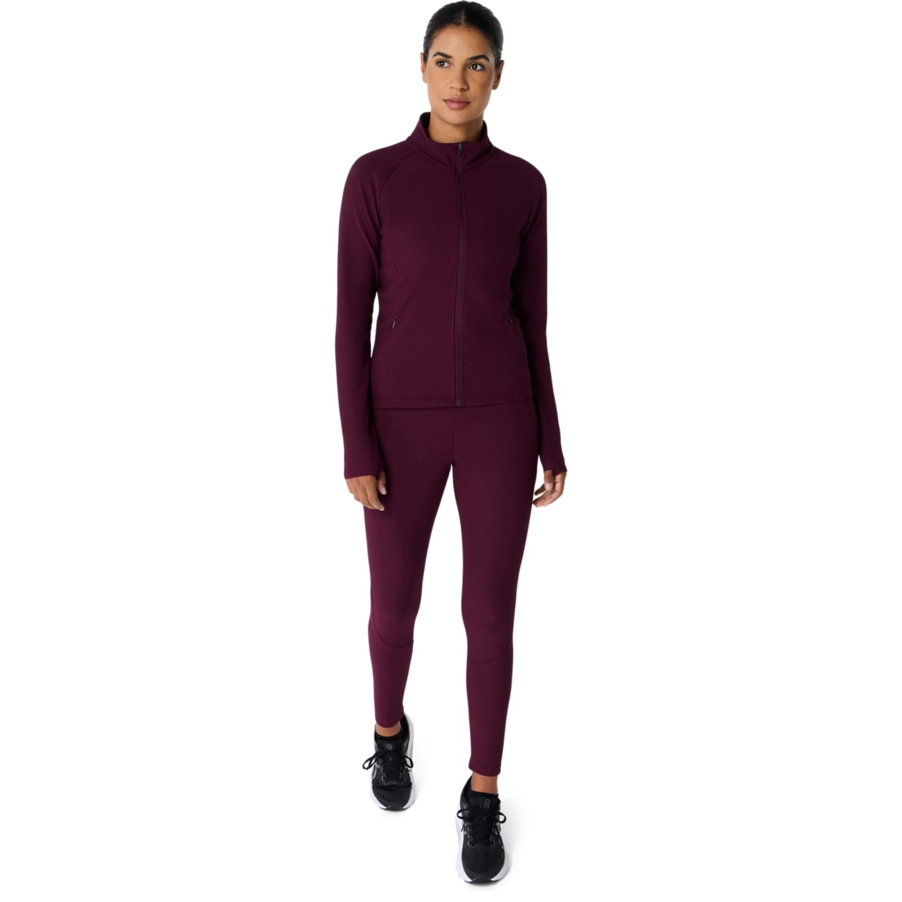 WOMEN'S RIB HIGH WAIST  7/8 TIGHT - 6