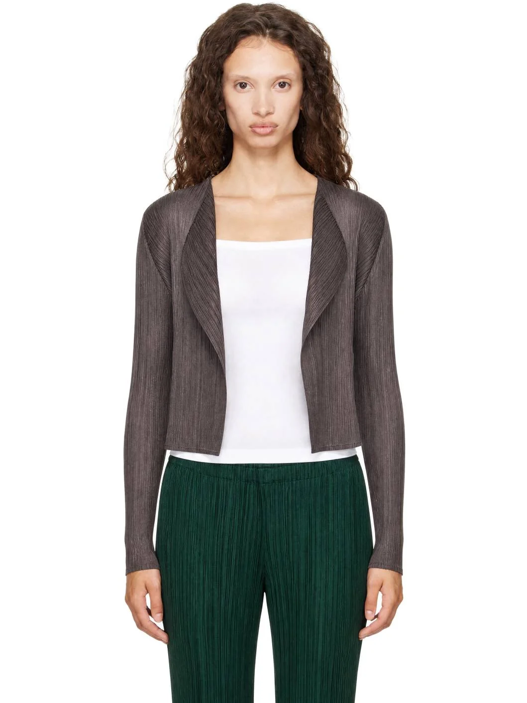 Gray Monthly Colors June Cardigan - 1