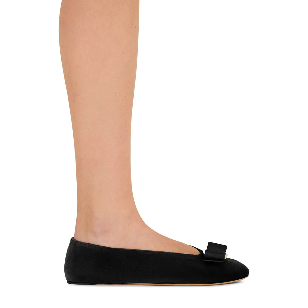 Ferragamo Black Ballet Flats Women - 3