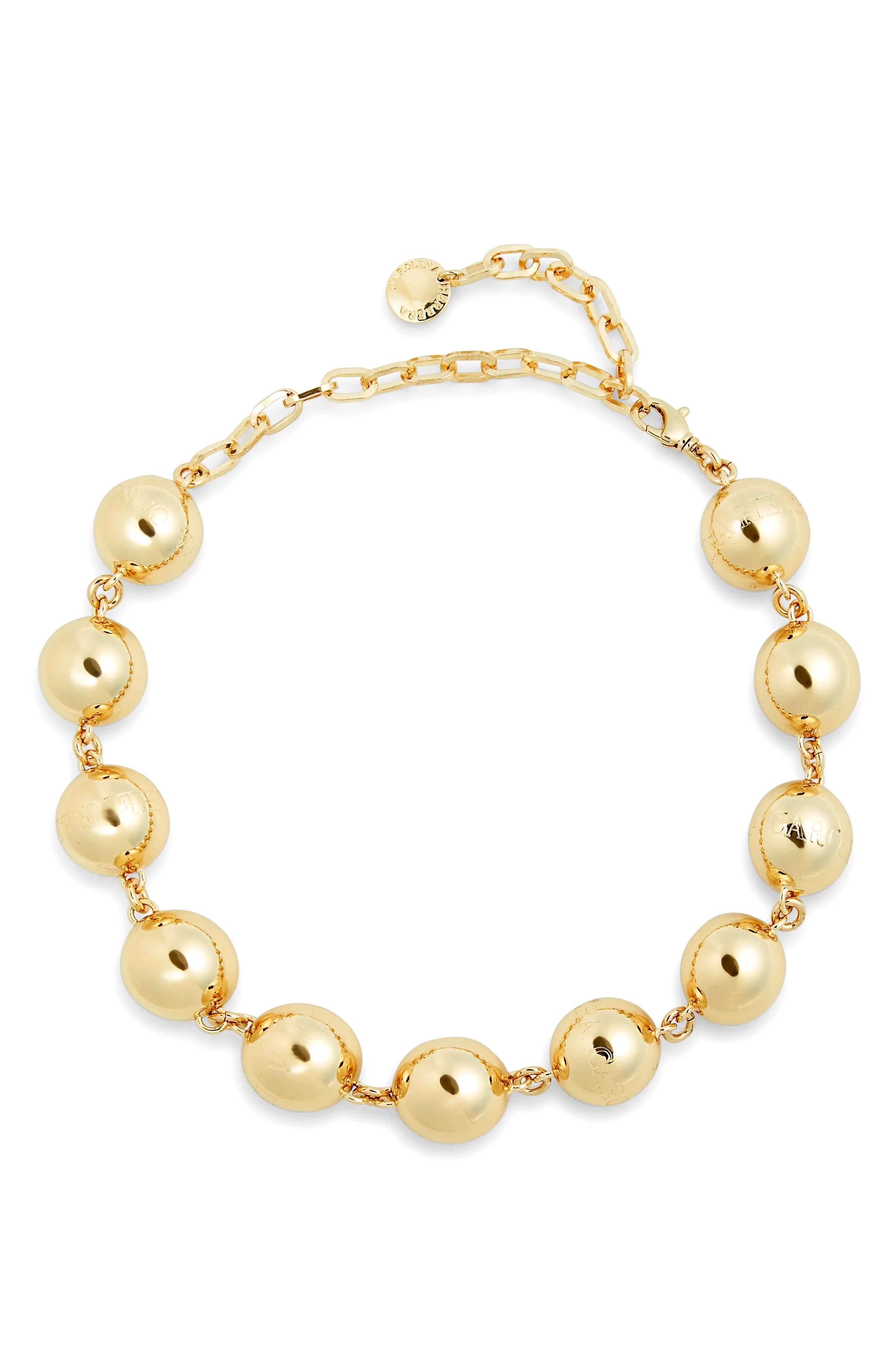 Carolina Herrera Ball Necklace in Gold at Nordstrom - 1