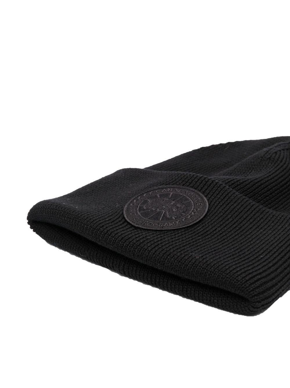Arctic Disc knitted beanie - 2