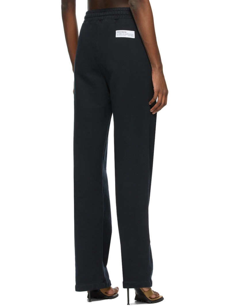 Black Straight-Leg Lounge Pants 3
