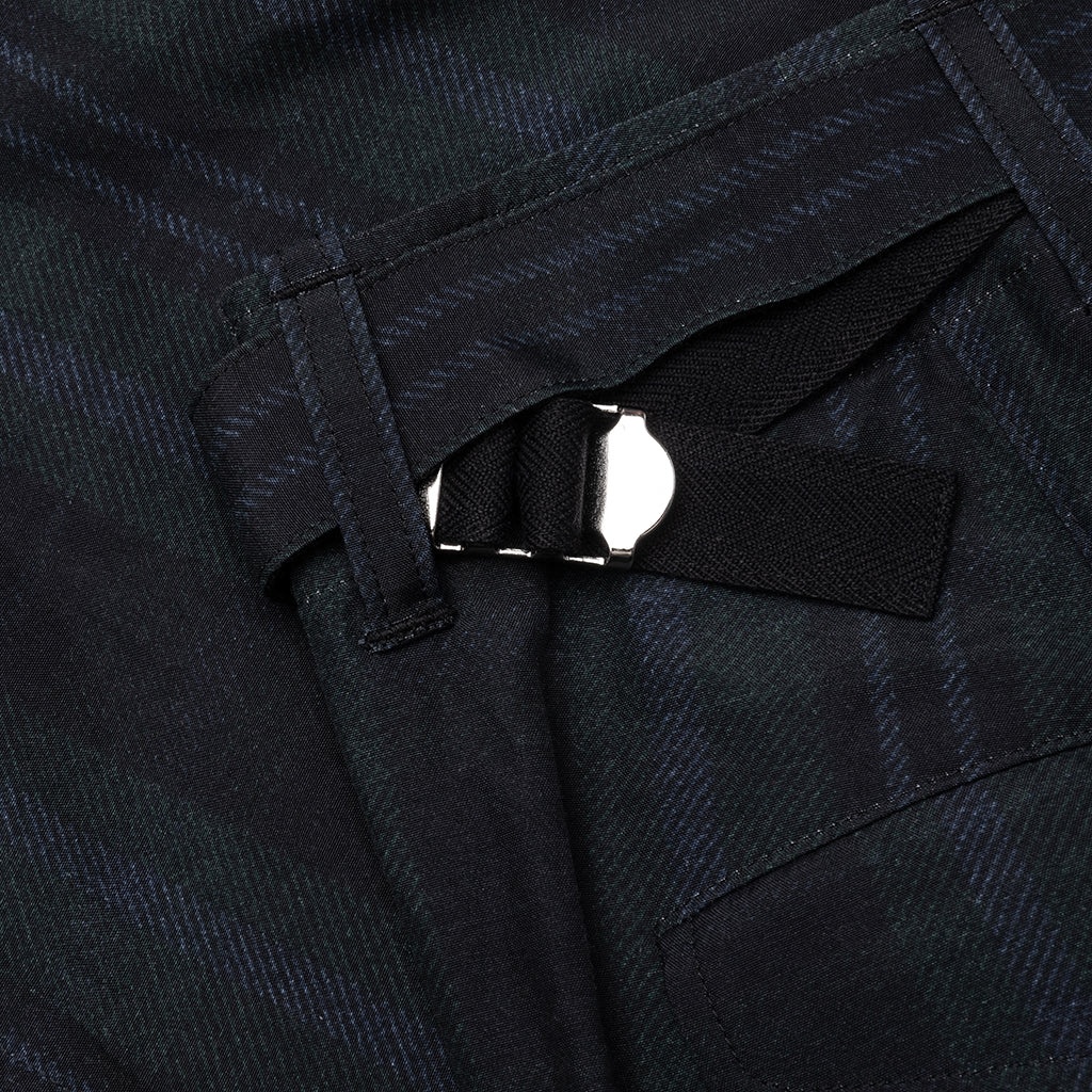PLAID PANTS - BLACK - 4