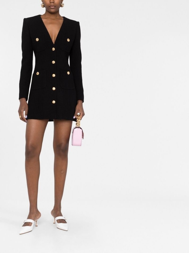 V-neck blazer dress - 2