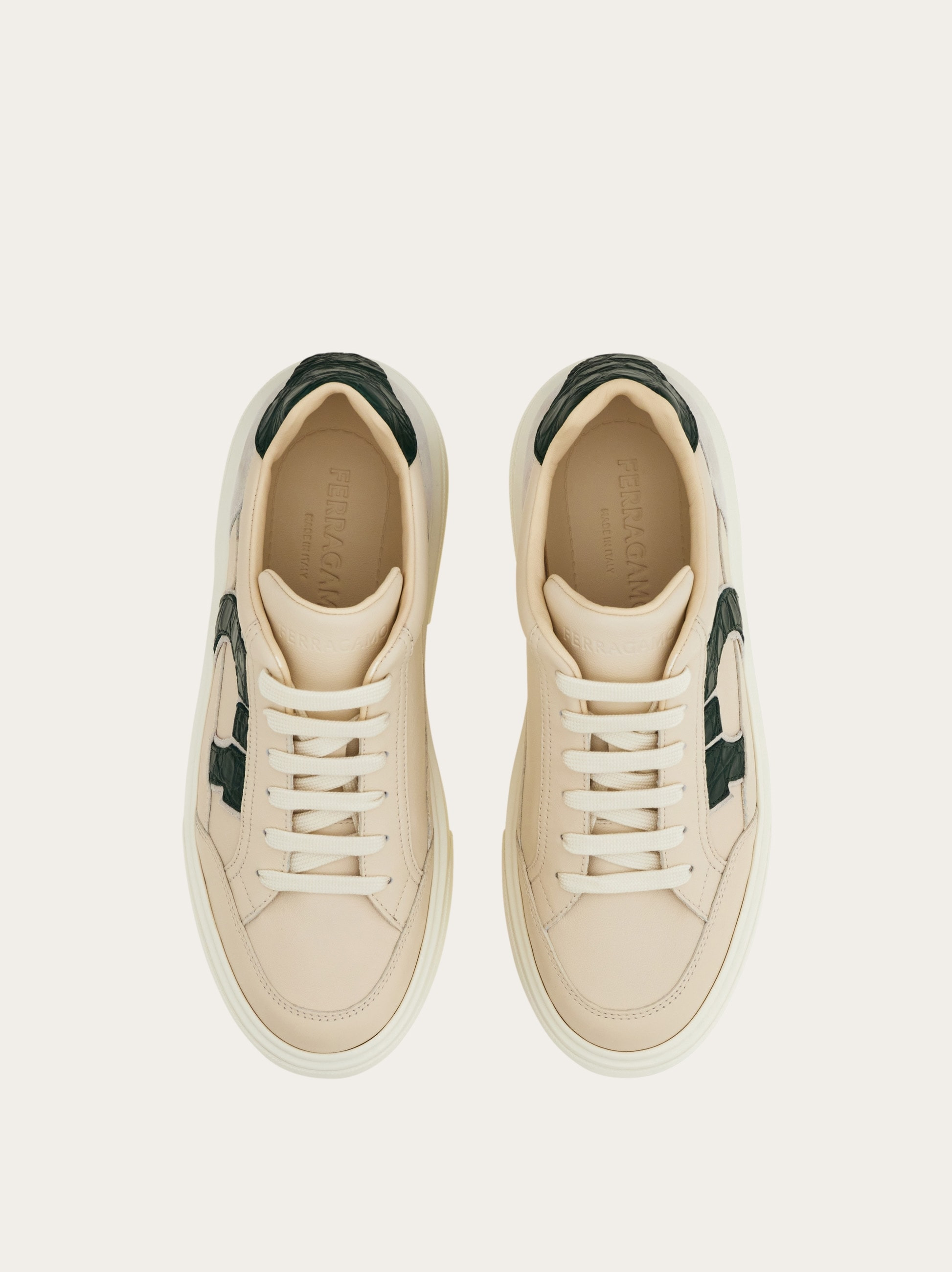 Low-top sneaker with Gancini detail - 2