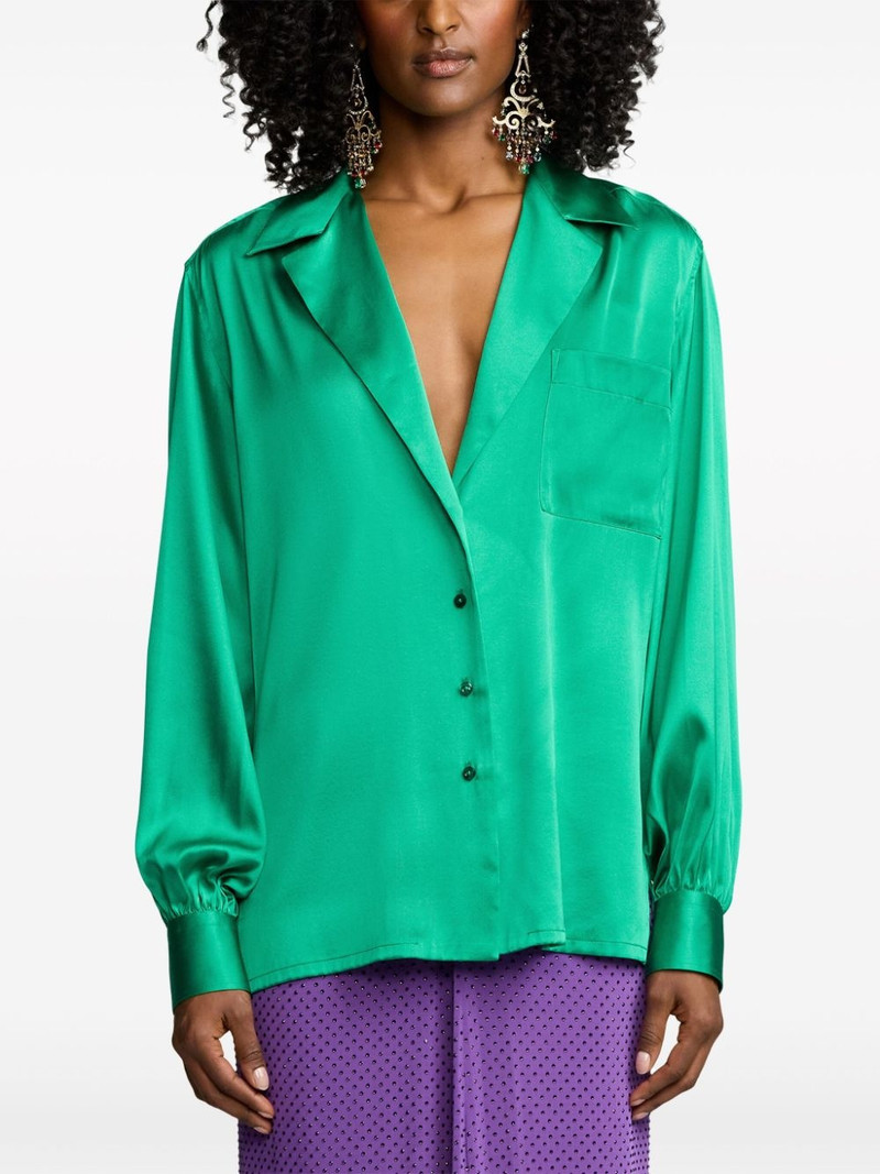 Roslin stretch-silk shirt 3