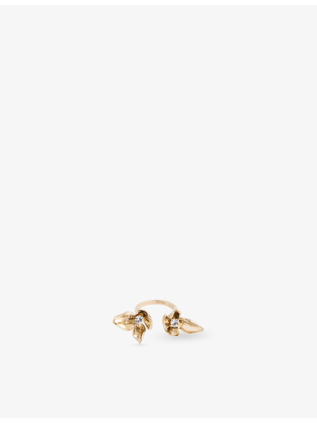 Small Flower Brass Ring - 1