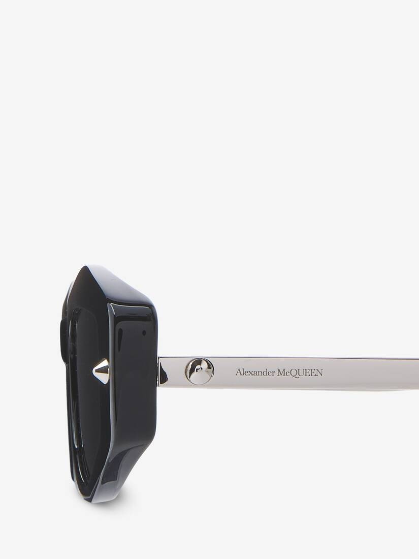 Spike Studs Geometrical Sunglasses - 5