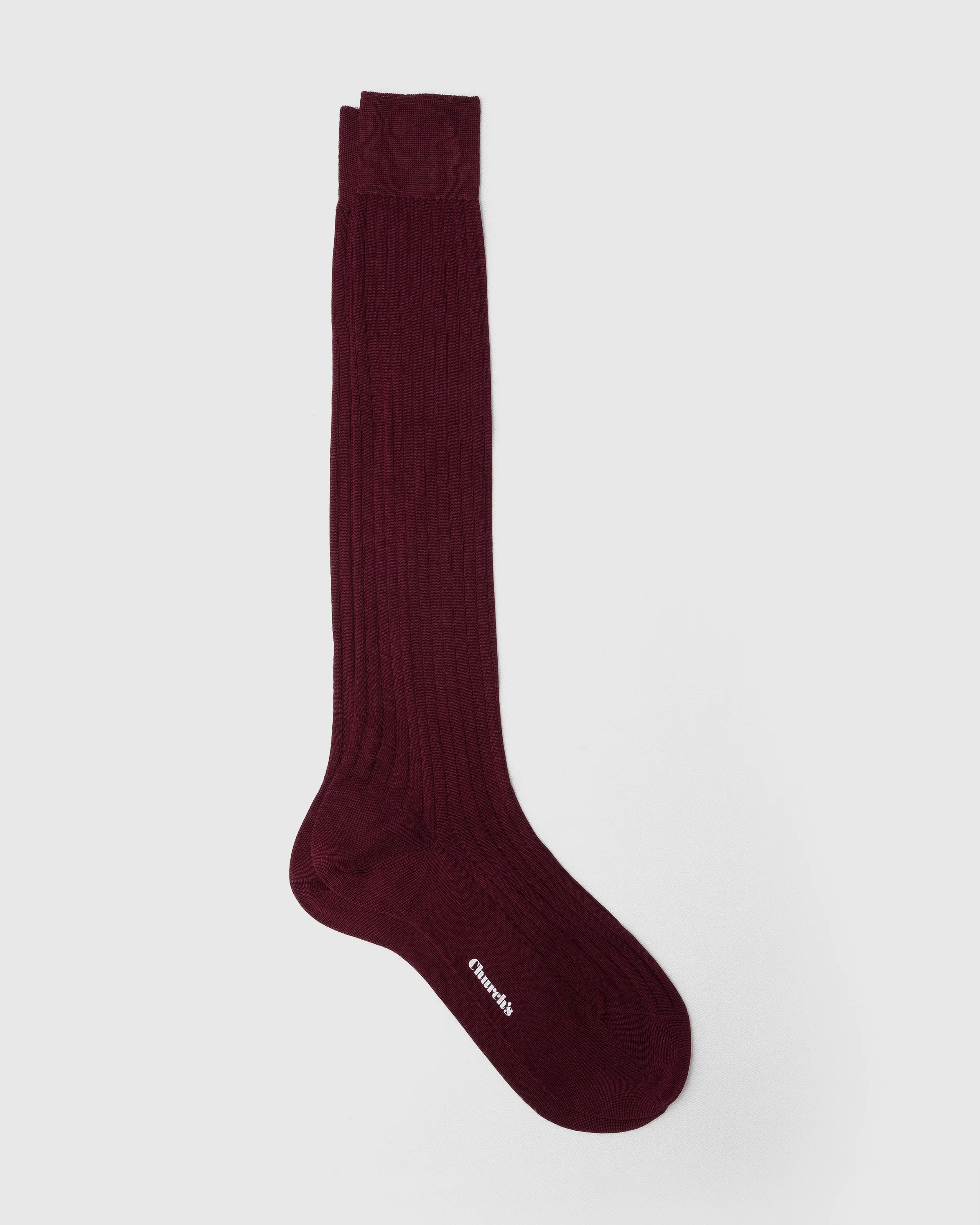 Ribbed cotton socks - 1