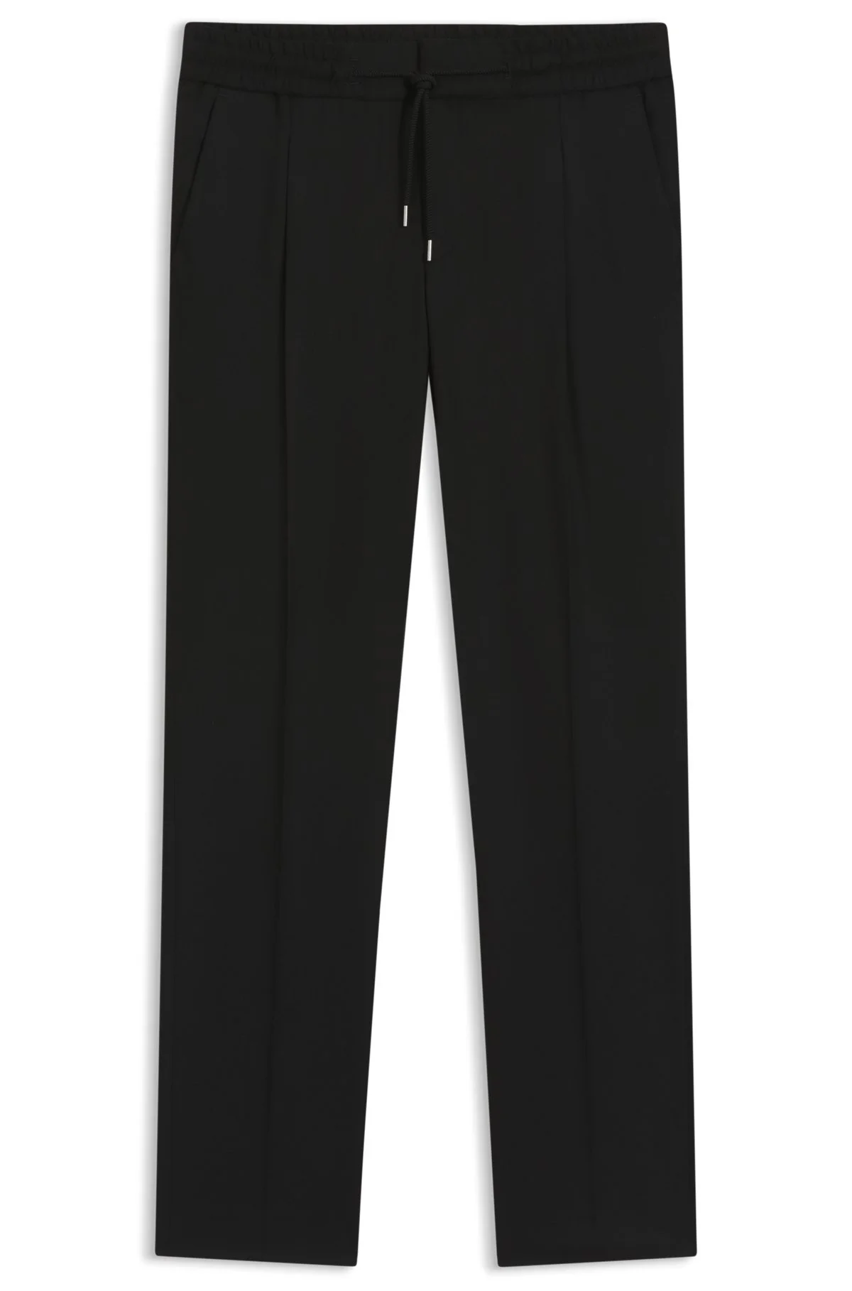 SLIM-FIT TROUSERS IN TWILL FABRIC - 1