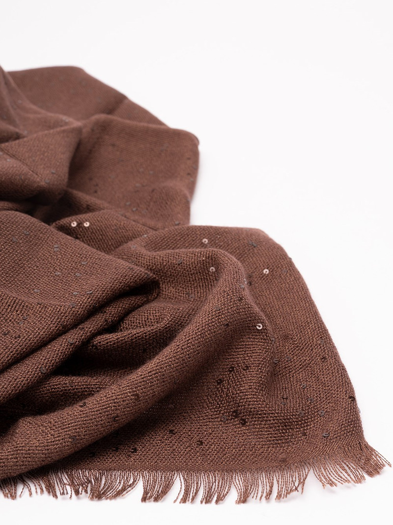Brunello Cucinelli Cashmere And Silk `Diamond` Yarn Scarf outlook