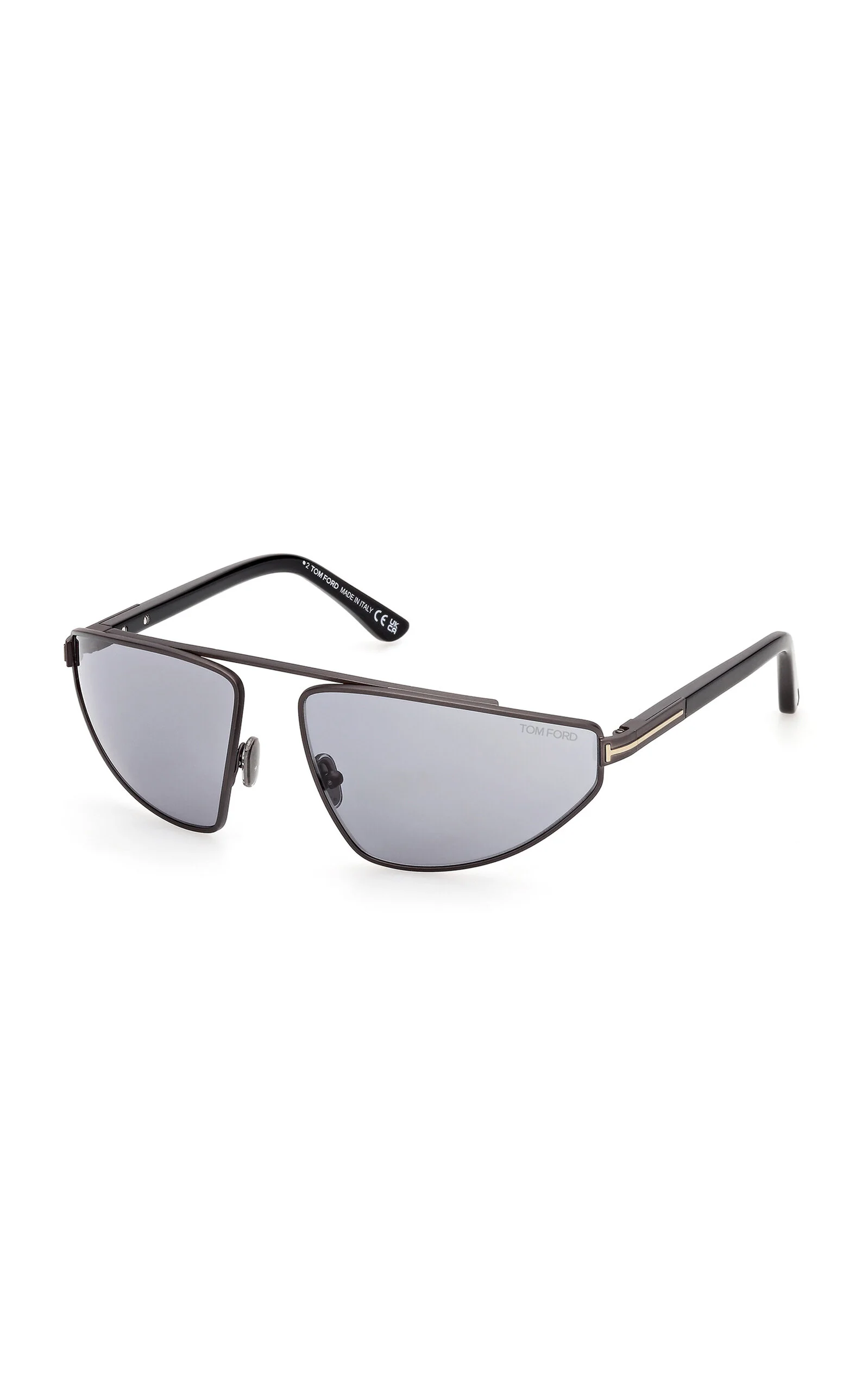 Parker Aviator-Frame Metal Sunglasses - 1