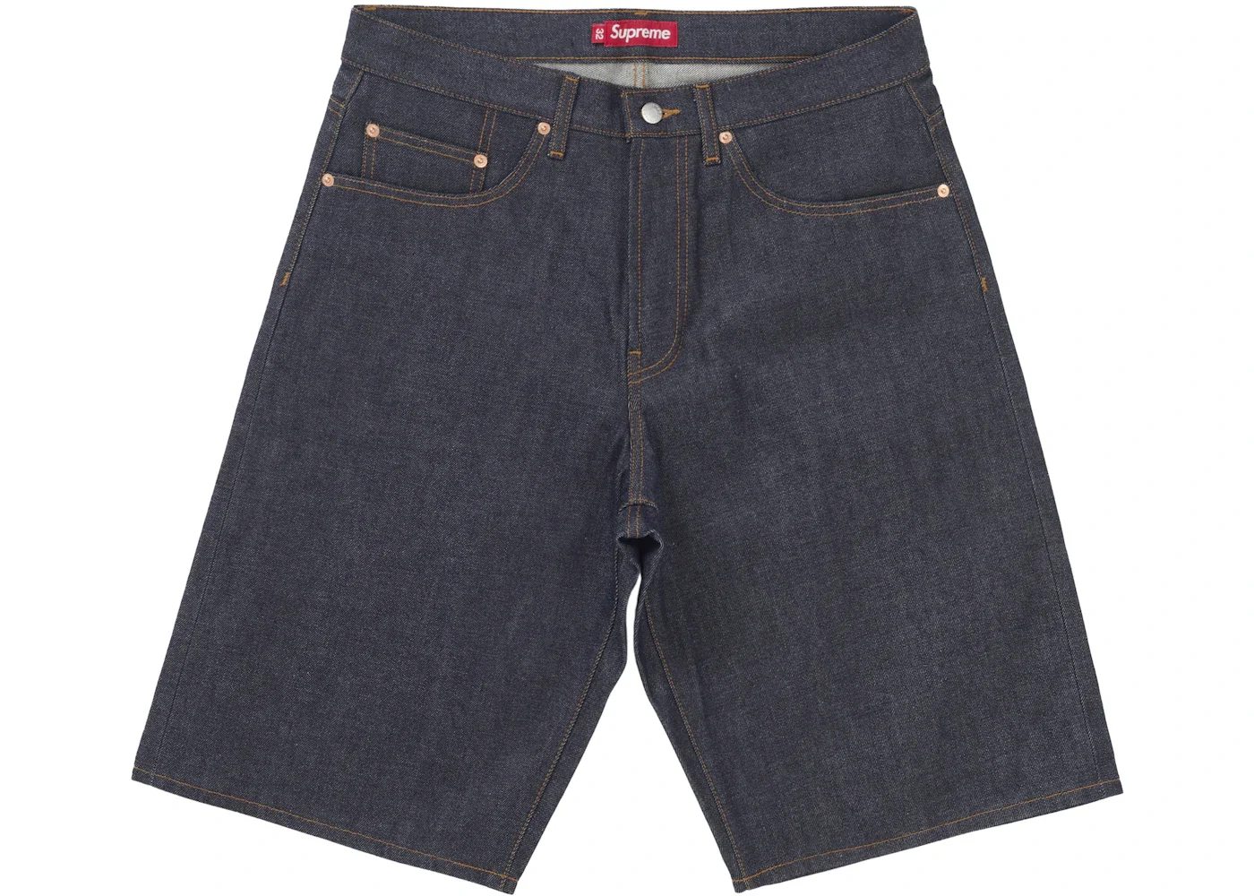 Supreme Supreme Rigid Baggy Selvedge Denim Short (SS25) Rigid