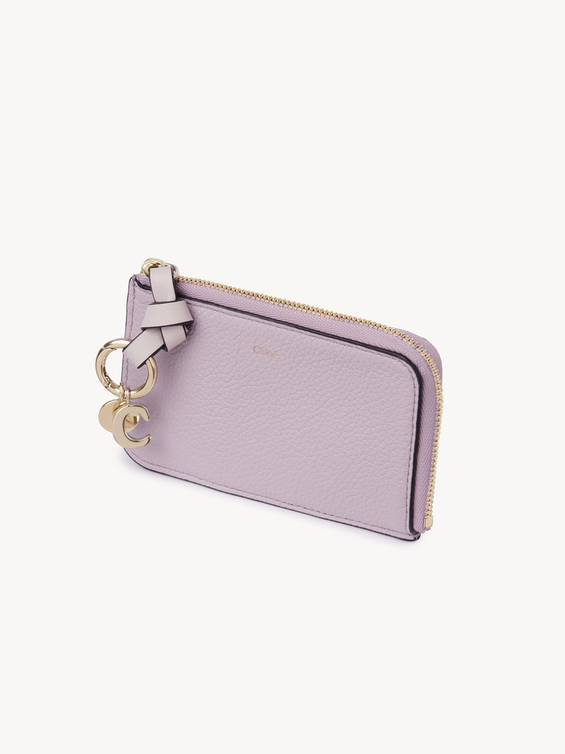 Chloé ALPHABET PURSE IN GRAINED LEATHER outlook