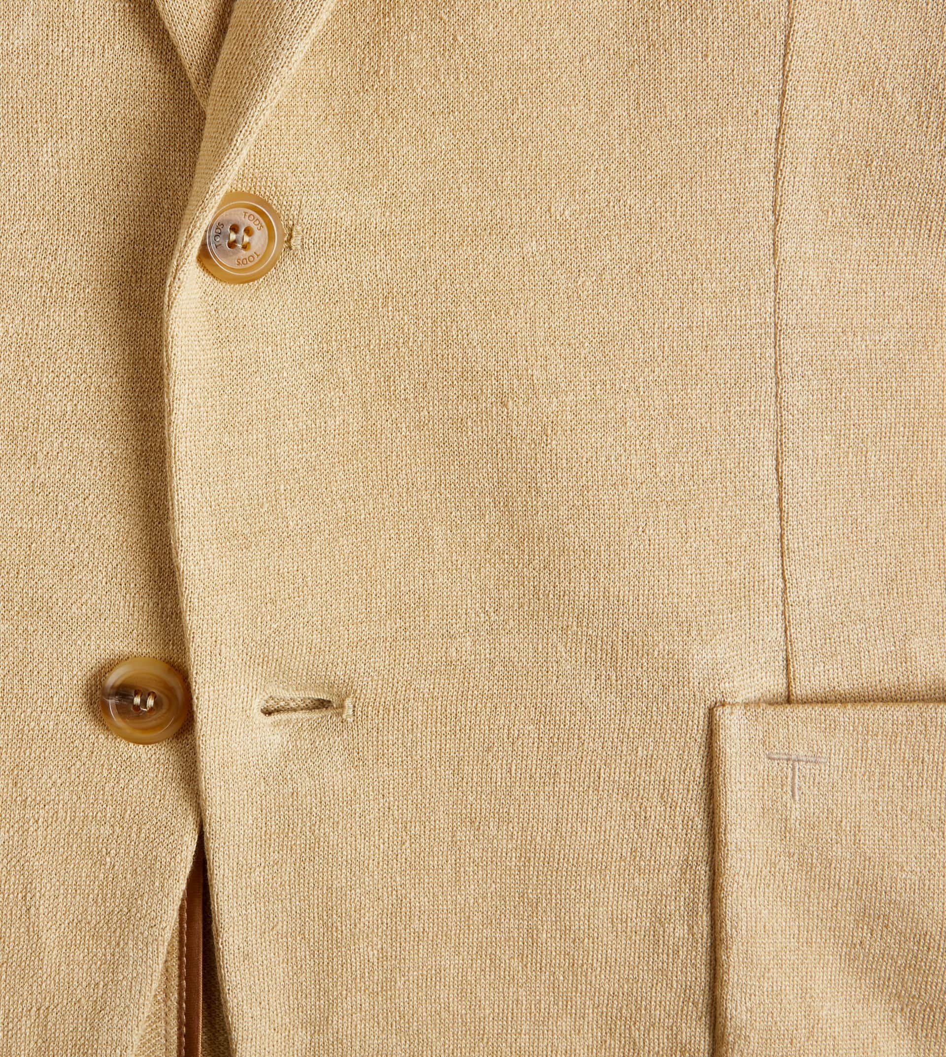 BLAZER IN LINEN - BEIGE - 4