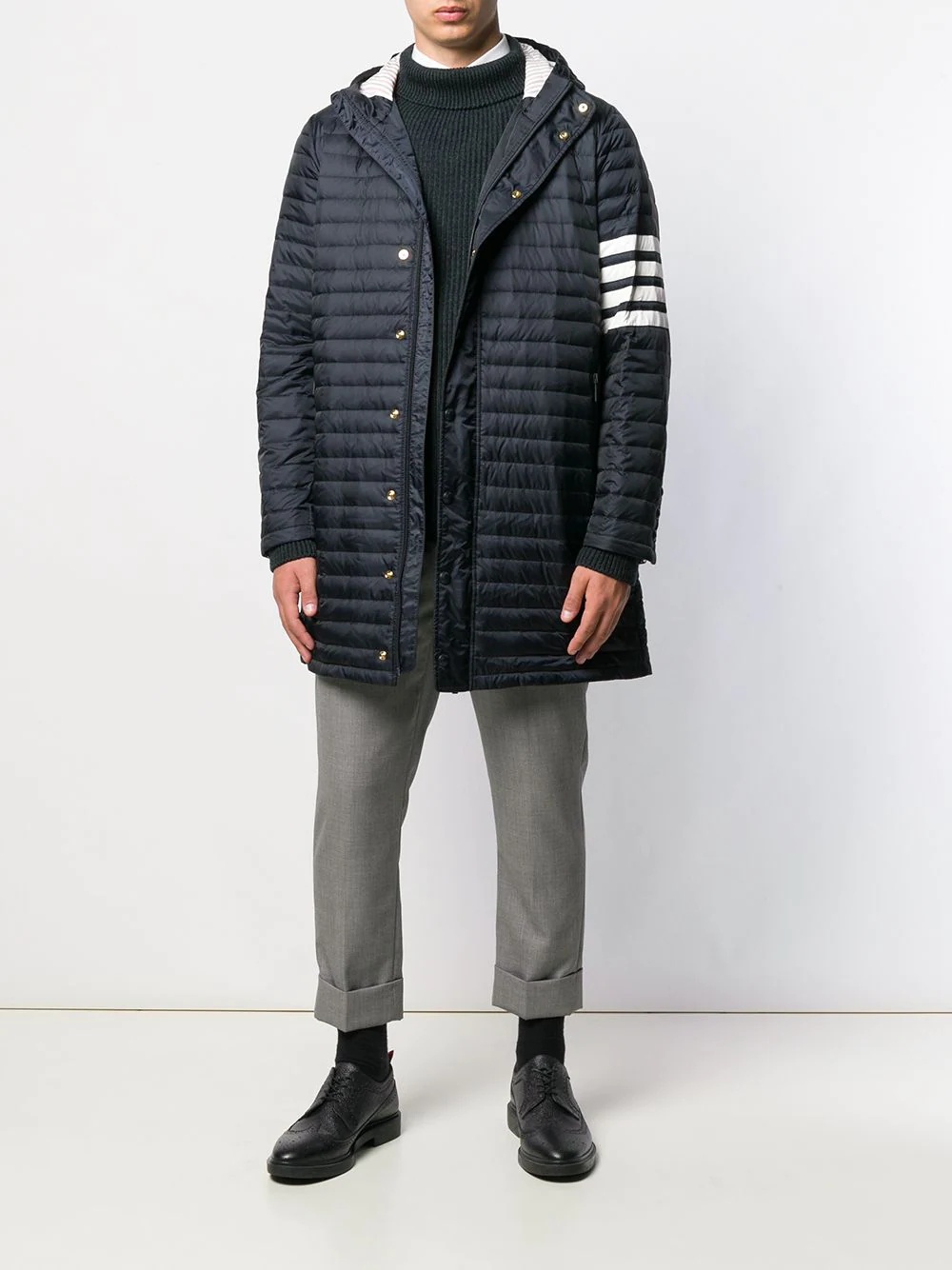 4-Bar padded coat - 2