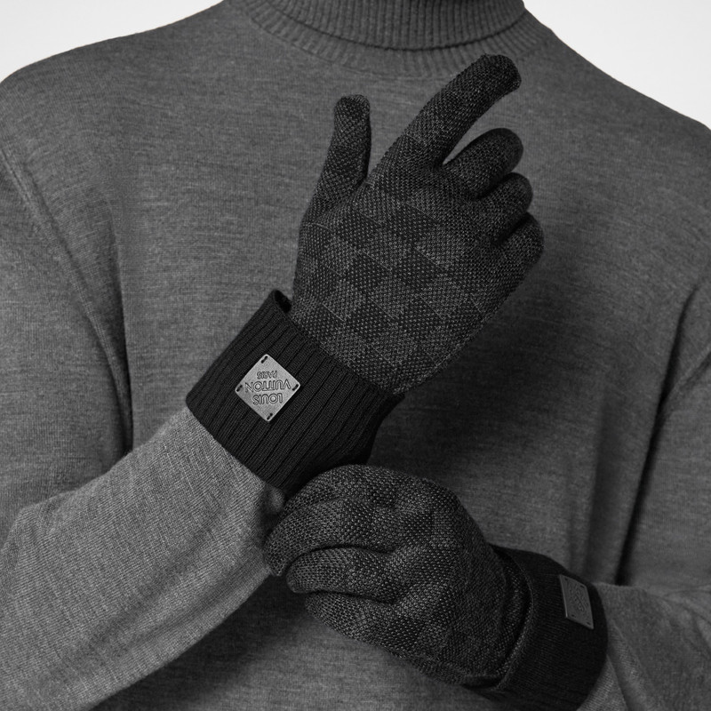 Néo Petit Damier Gloves 4