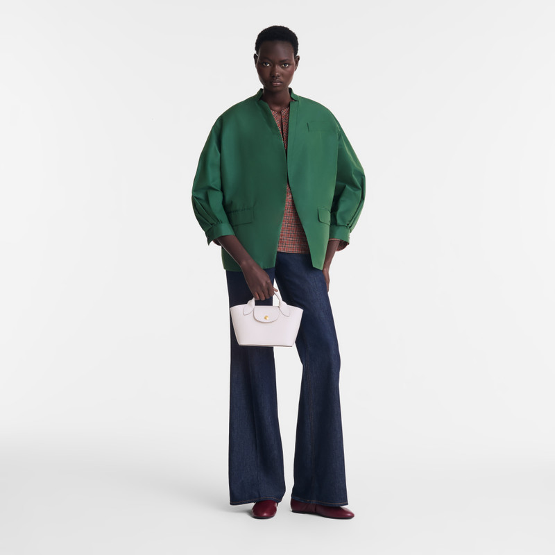 Longchamp Épure Tote bag White - Leather outlook