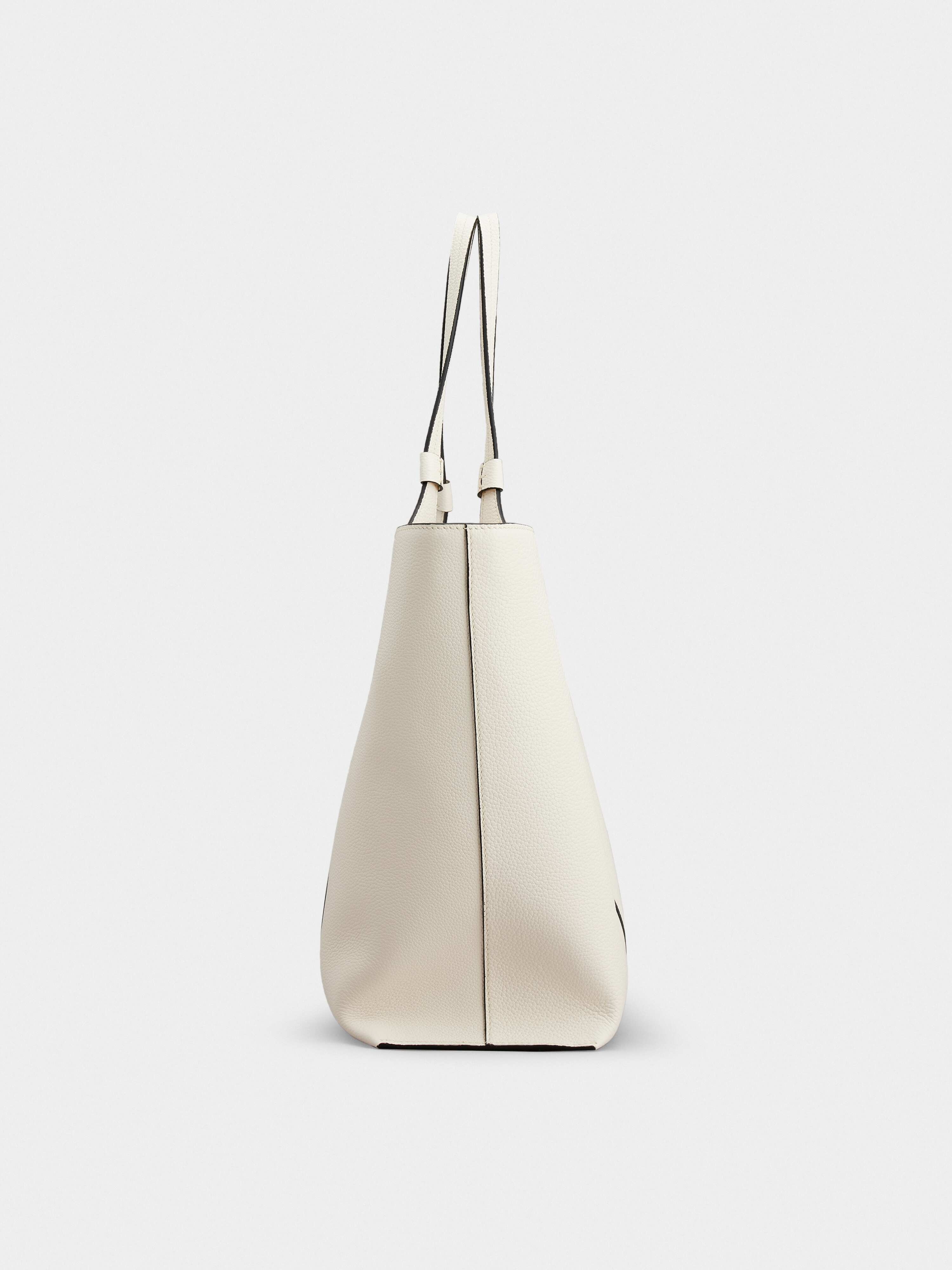 Viv' Choc Medium Shopping Bag in Leather - 3