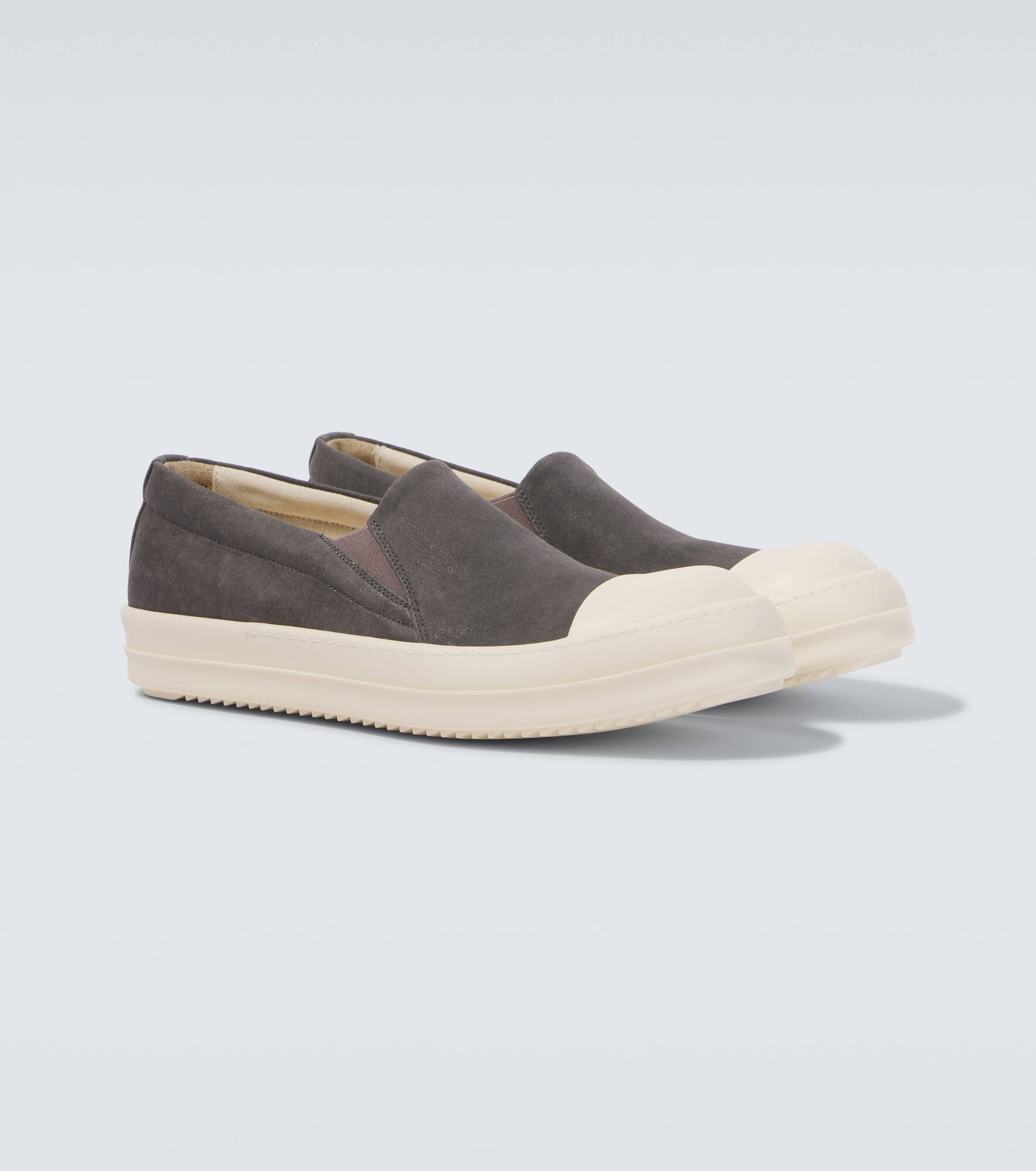 Boat denim slip-on sneakers - 5