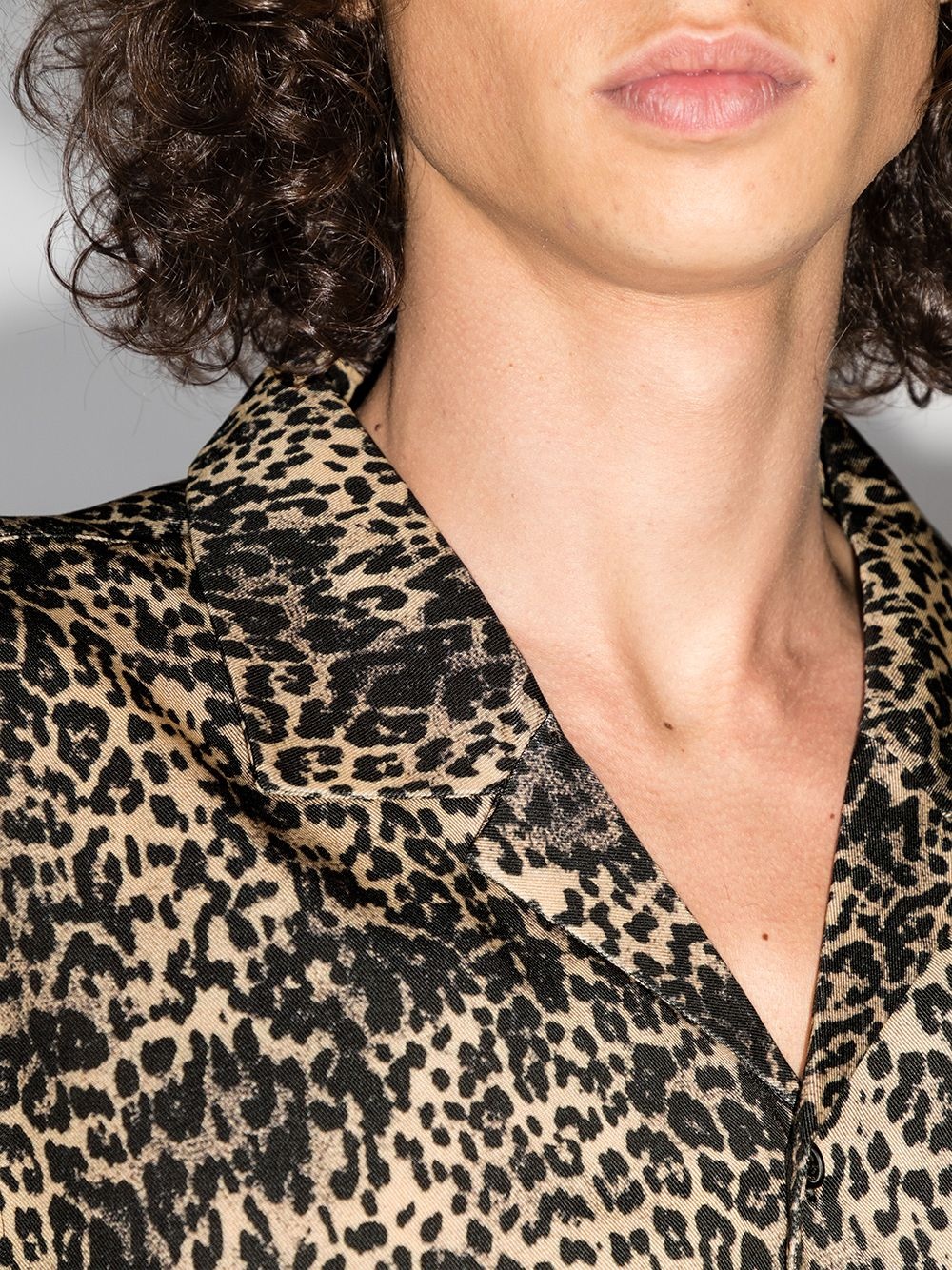 Jungle Resort leopard print shirt - 4