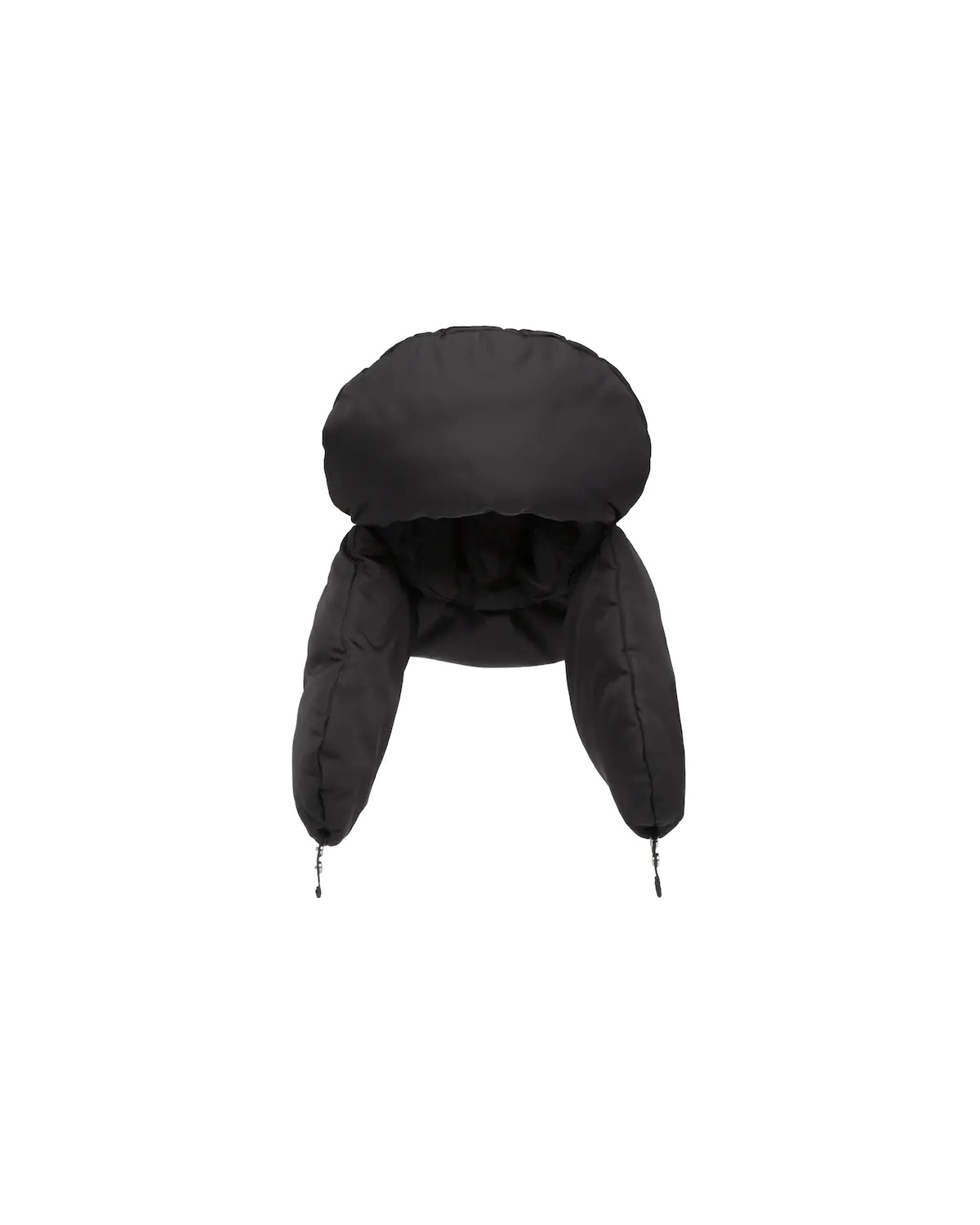 Padded nylon gabardine hat - 1