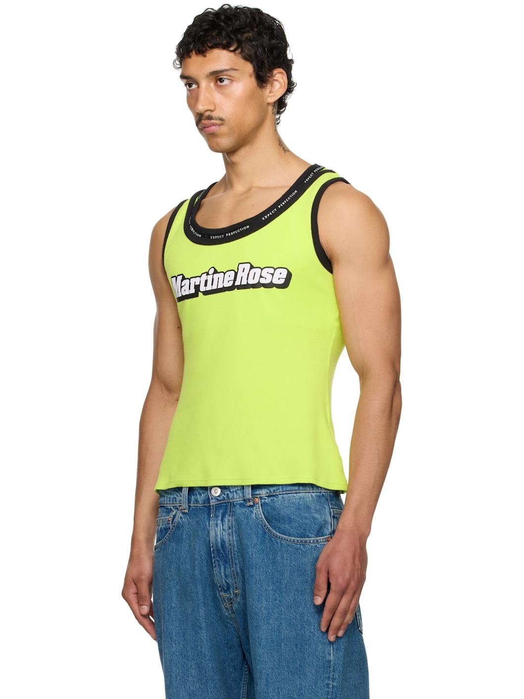 SSENSE Exclusive Green Folded Tank Top - 4