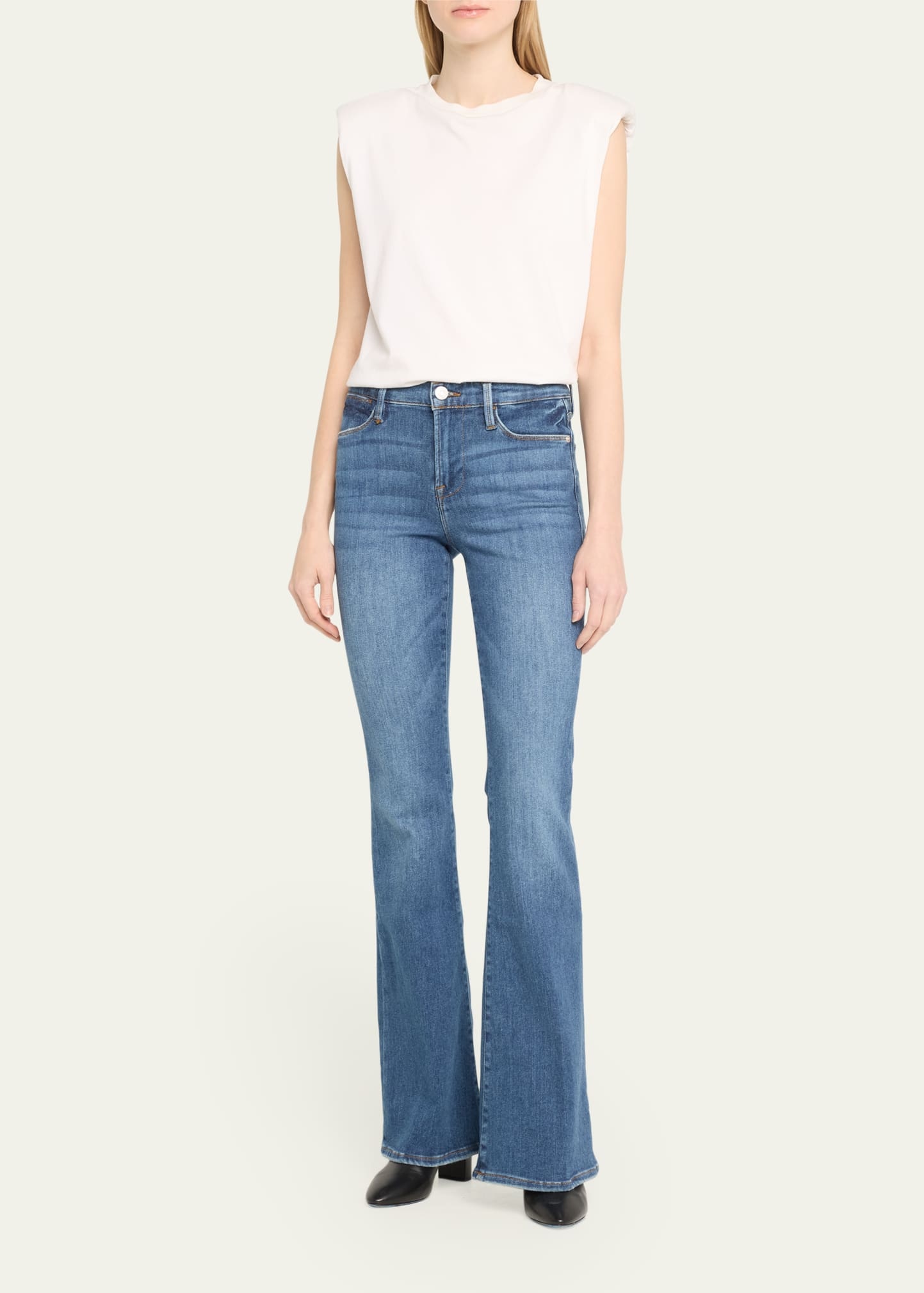 Le High Flare Jeans - 2