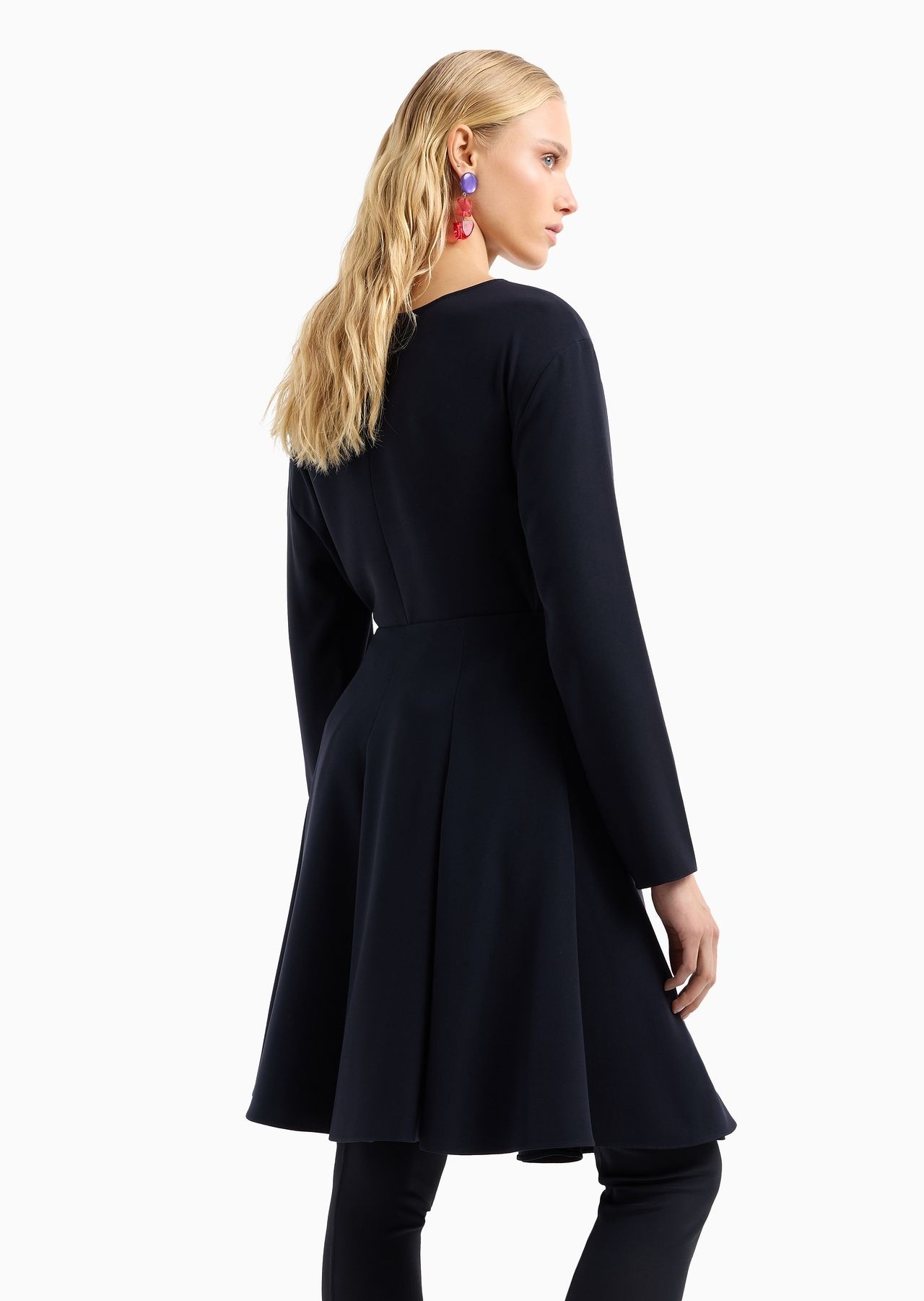 Technical-cady pleated skirt - 3