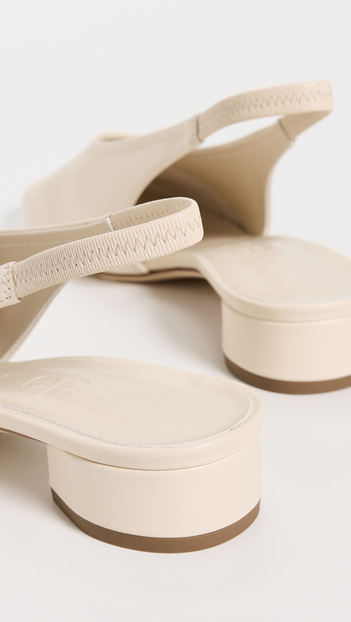 Dua Nappa Leather Creamy Pumps - 3
